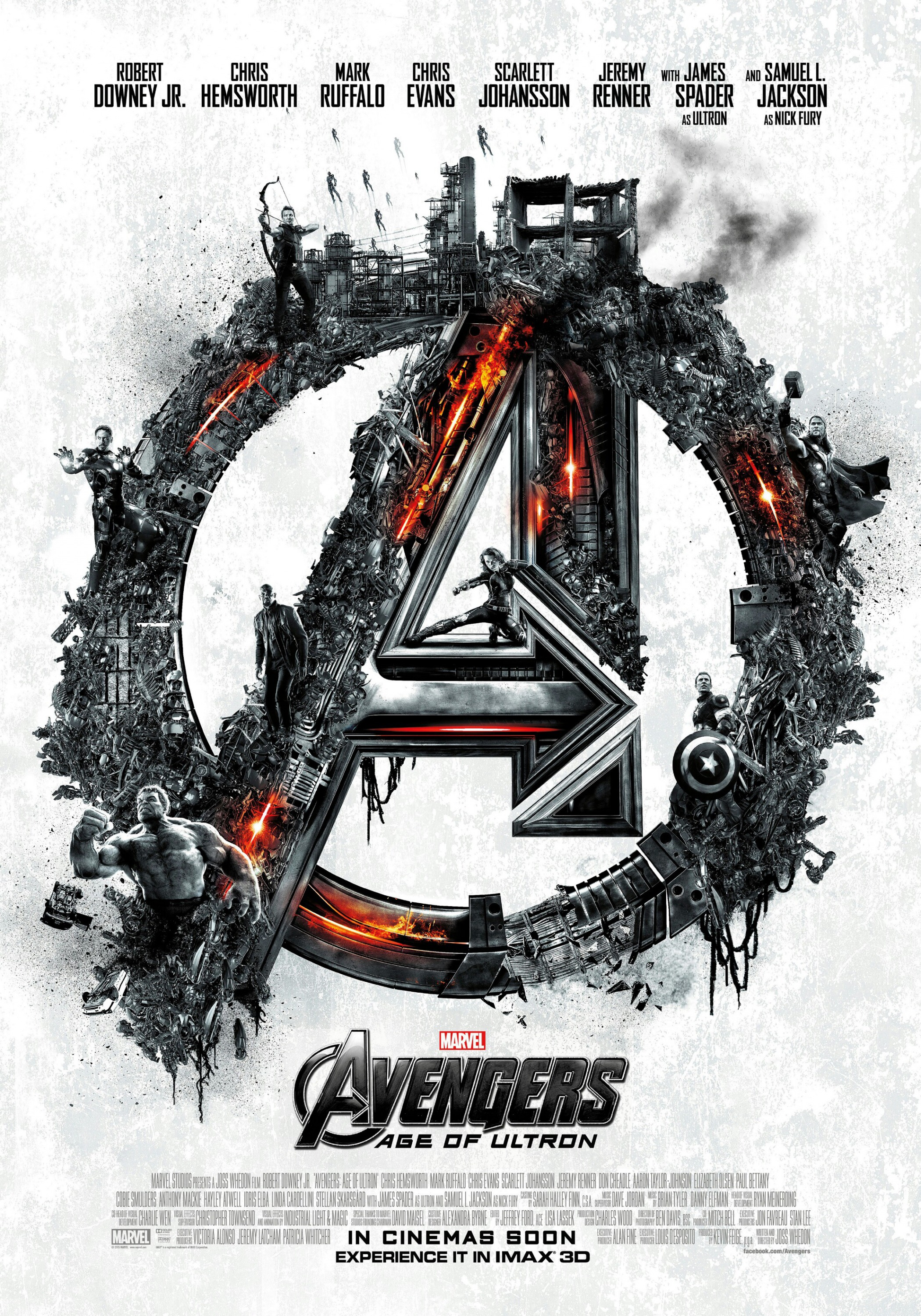 Mega Sized Movie Poster Image for Avengers: Age of Ultron (#27 of 36)