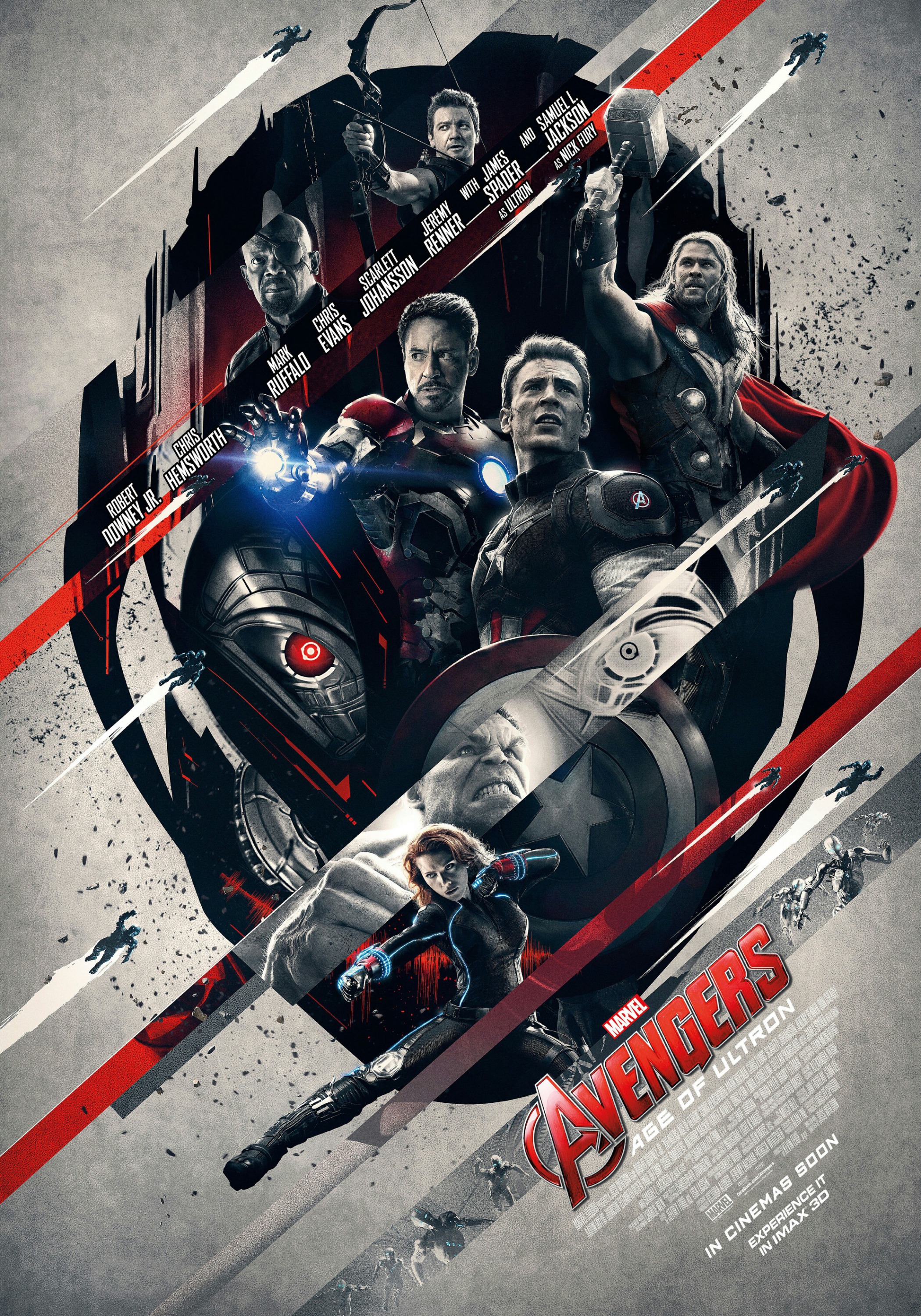 Mega Sized Movie Poster Image for Avengers: Age of Ultron (#28 of 36)