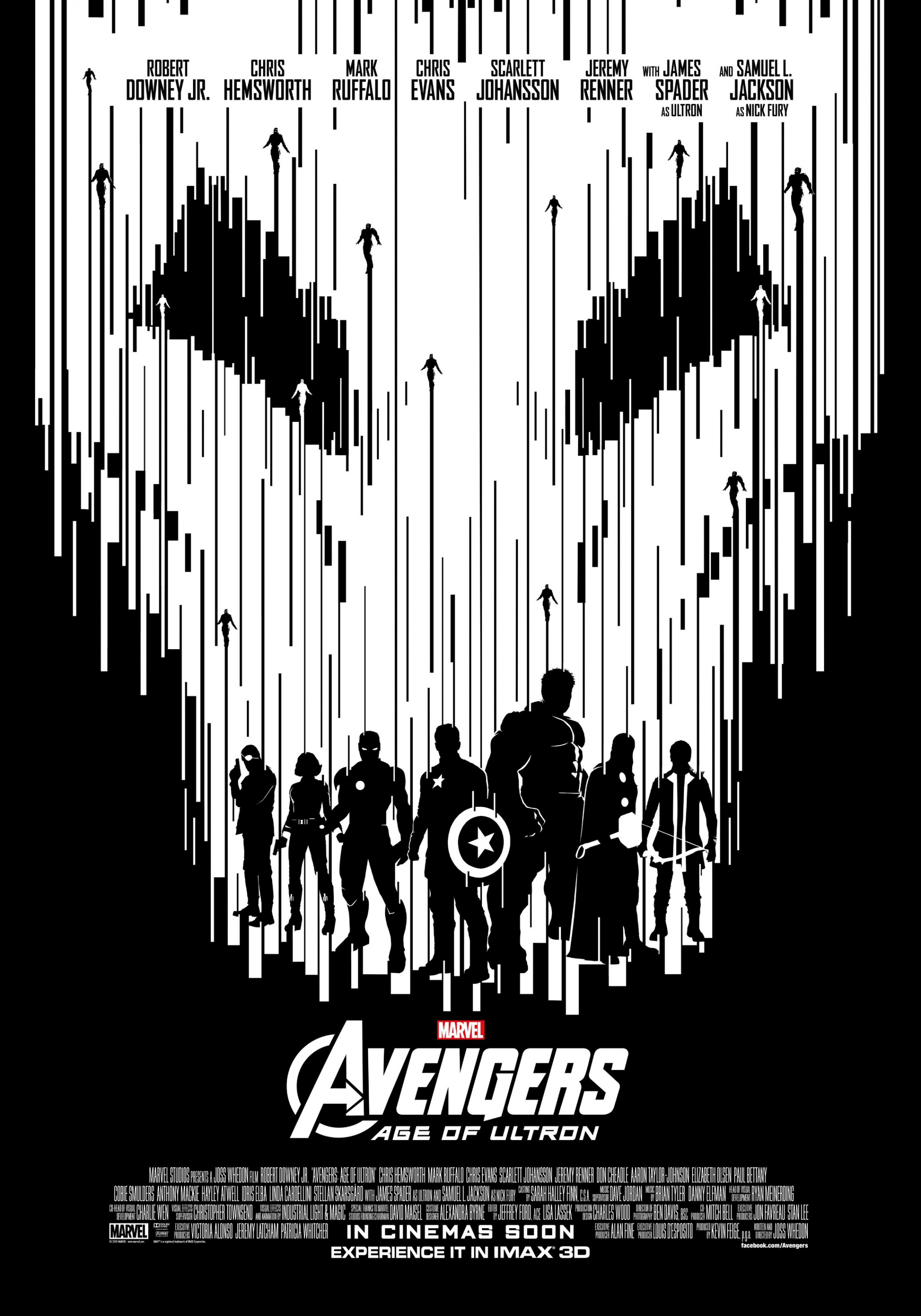 Mega Sized Movie Poster Image for Avengers: Age of Ultron (#29 of 36)