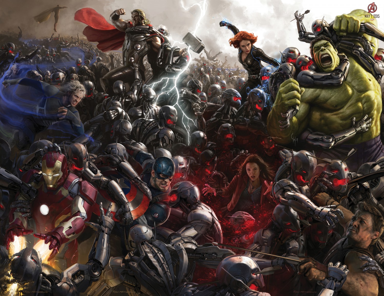 Extra Large Movie Poster Image for Avengers: Age of Ultron (#1 of 36)