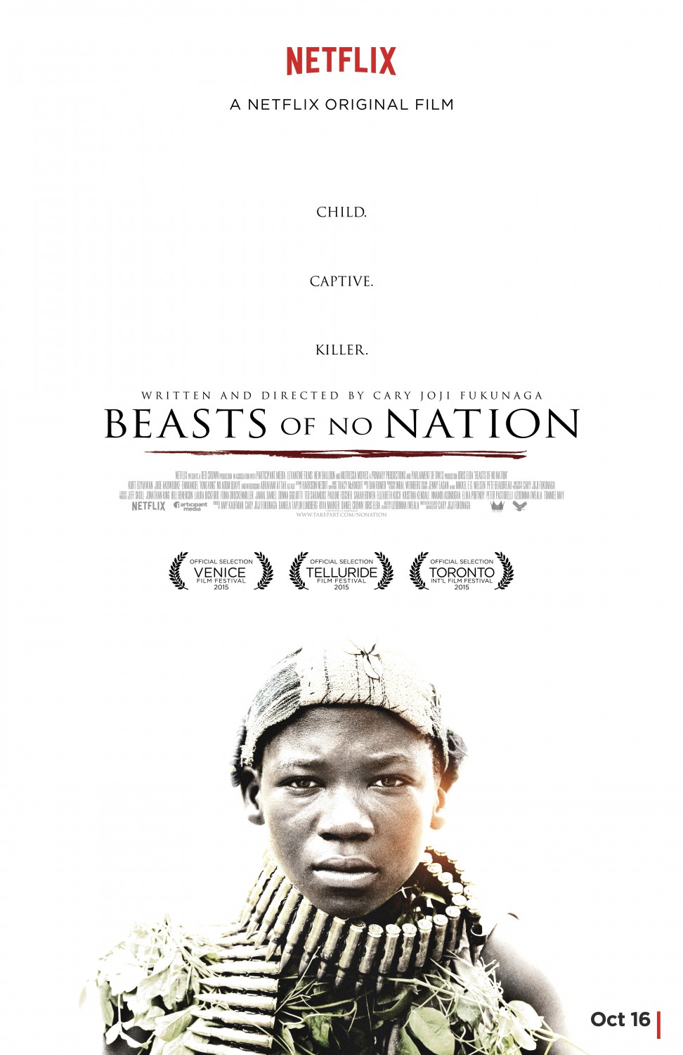 Extra Large Movie Poster Image for Beasts of No Nation (#8 of 8)