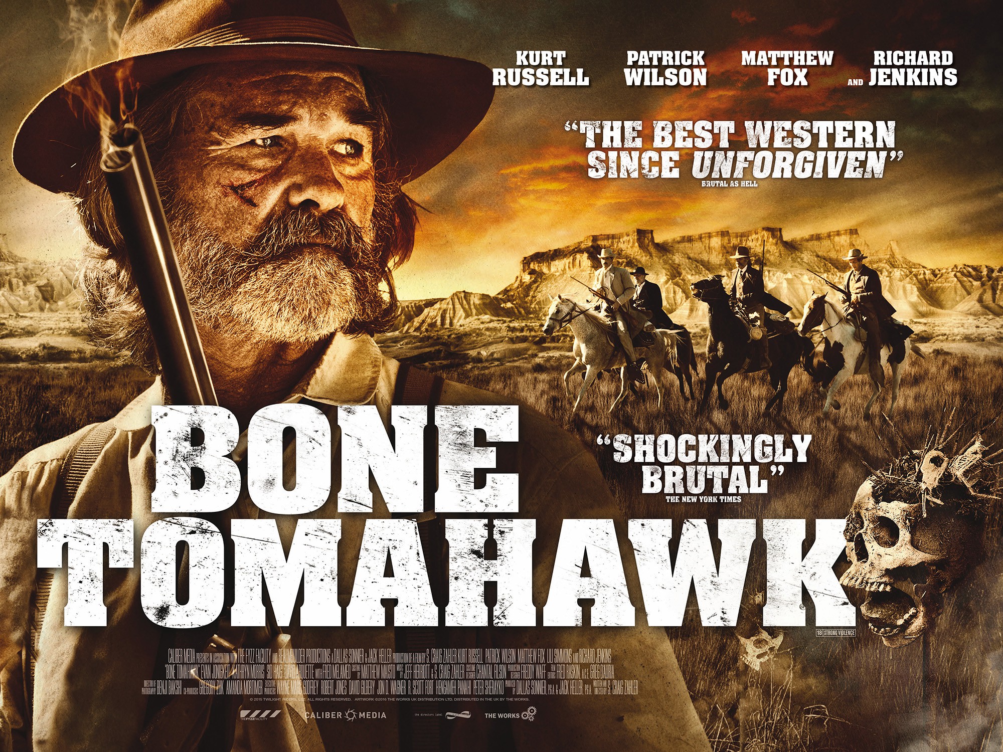 Mega Sized Movie Poster Image for Bone Tomahawk (#8 of 8)