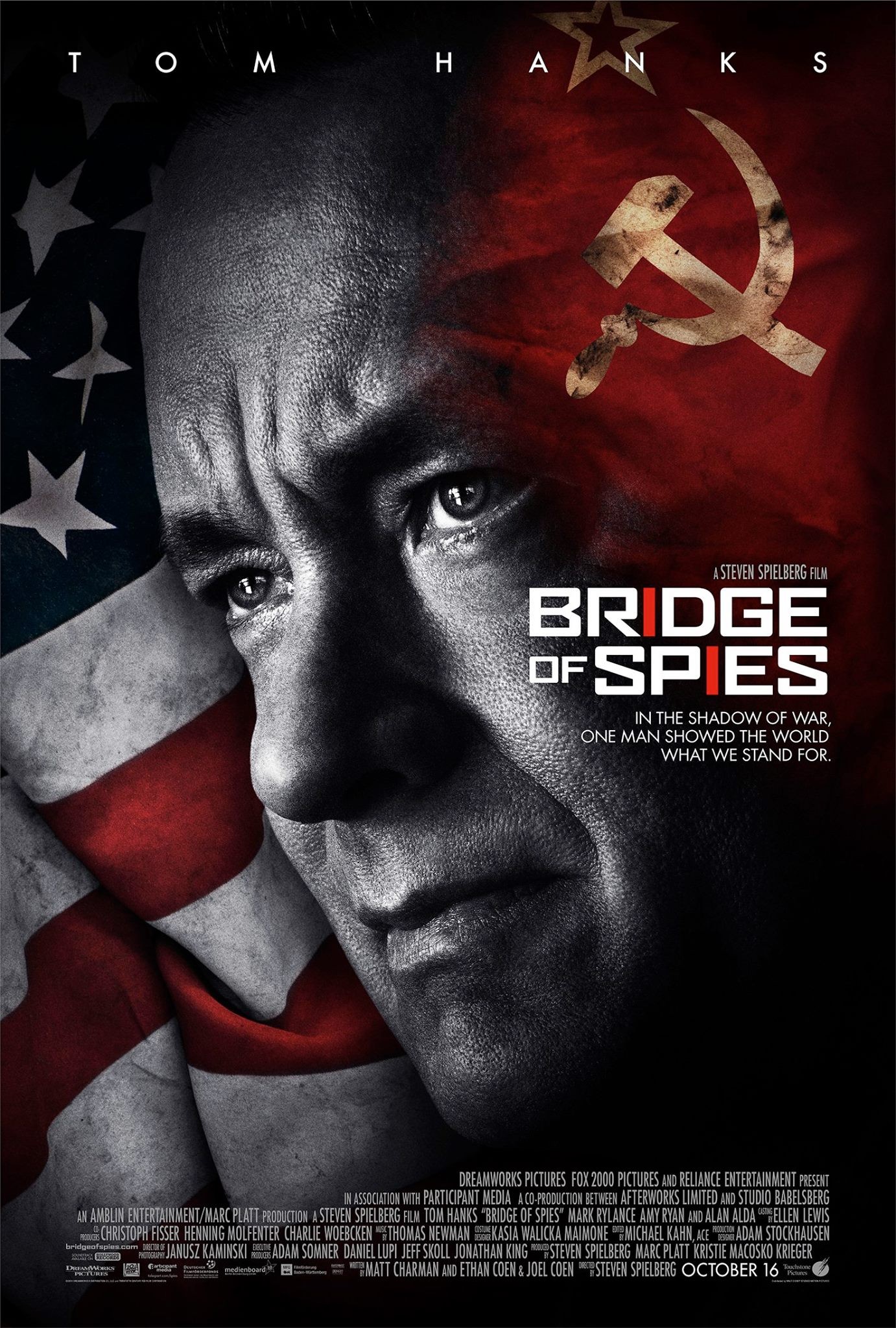 Mega Sized Movie Poster Image for Bridge of Spies (#1 of 6)