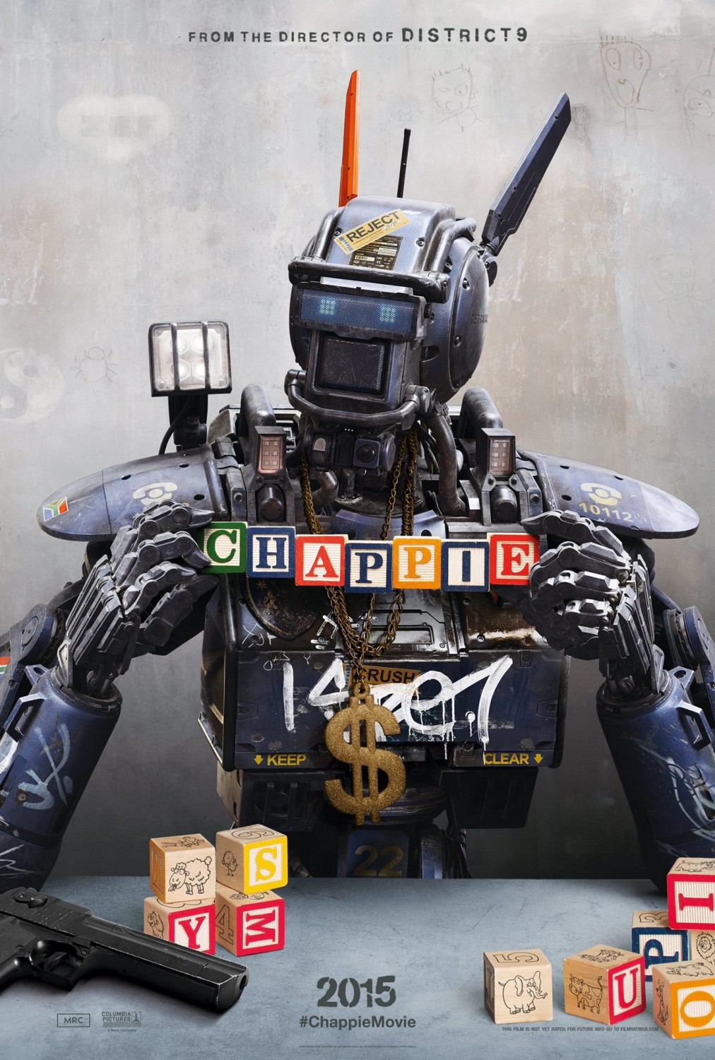 Extra Large Movie Poster Image for Chappie (#1 of 6)