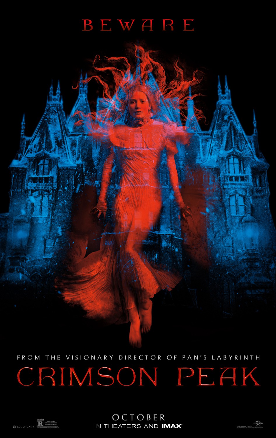 Extra Large Movie Poster Image for Crimson Peak (#1 of 11)