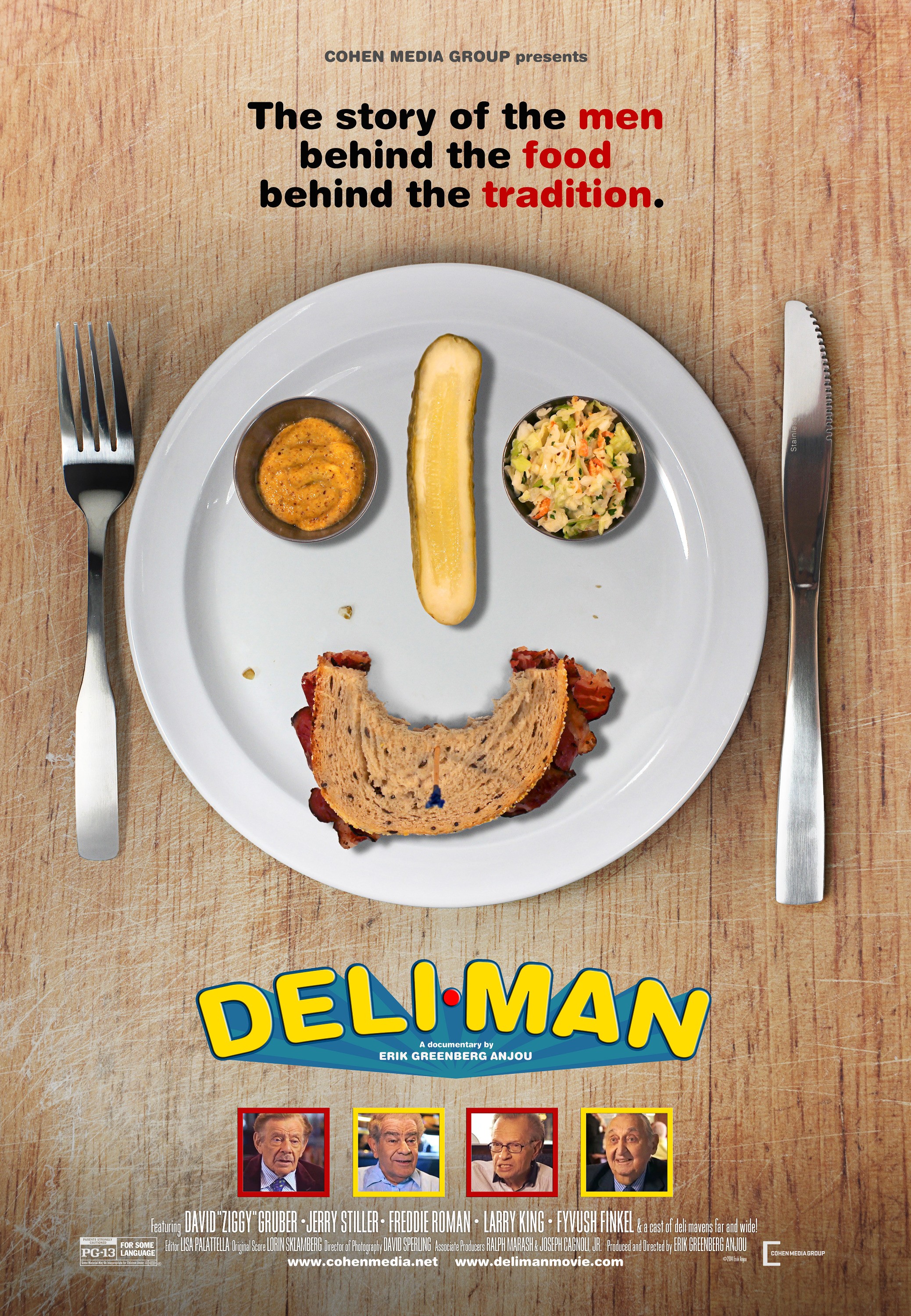 Mega Sized Movie Poster Image for Deli Man 