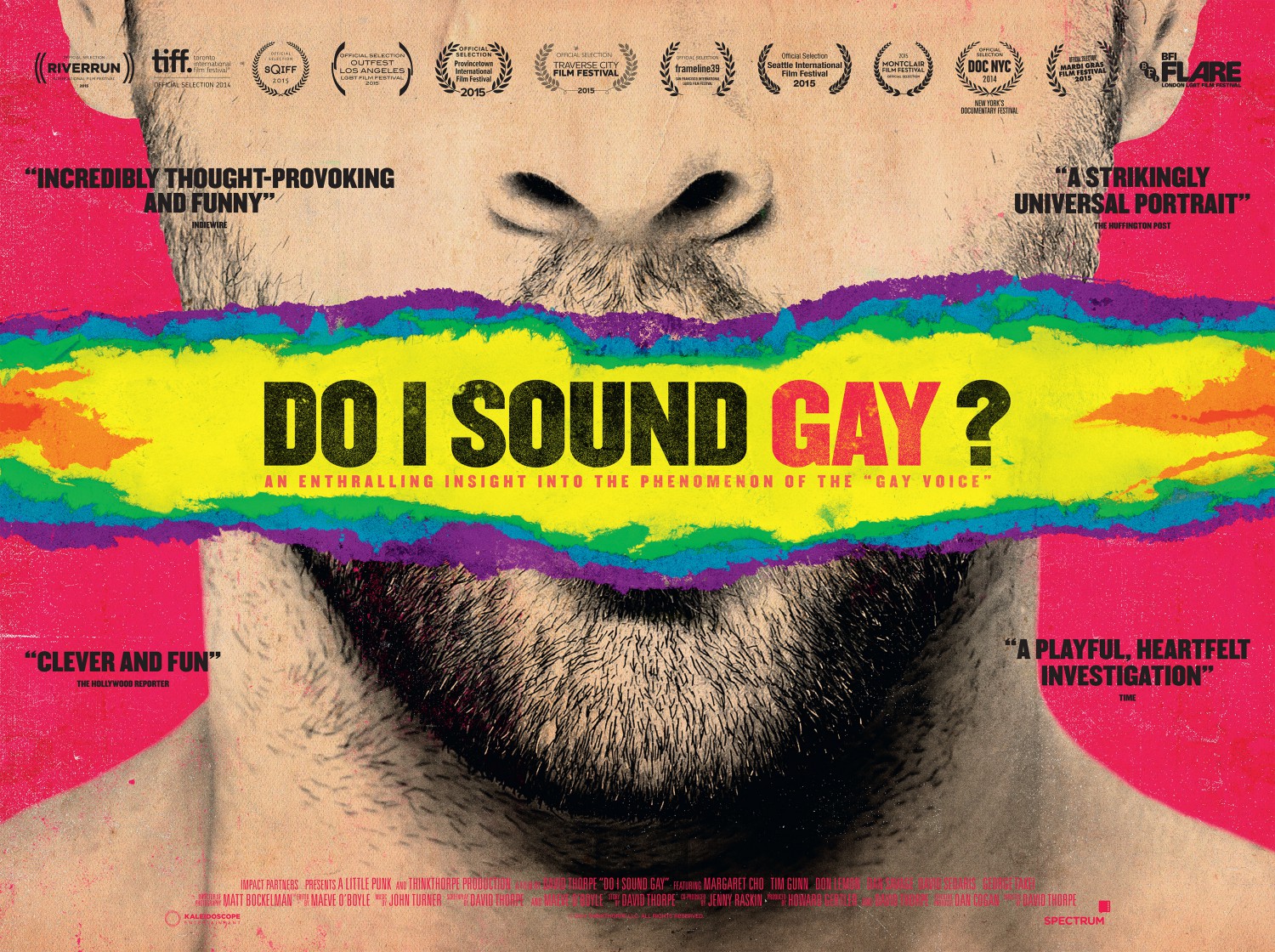 Extra Large Movie Poster Image for Do I Sound Gay? (#2 of 2)