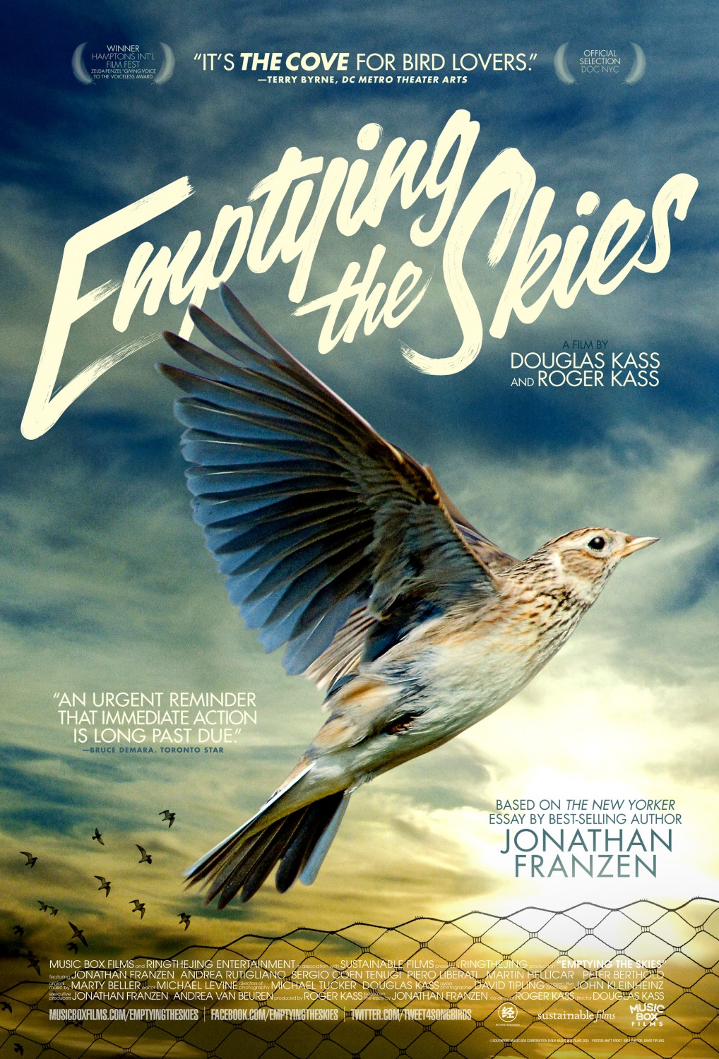 Extra Large Movie Poster Image for Emptying the Skies 