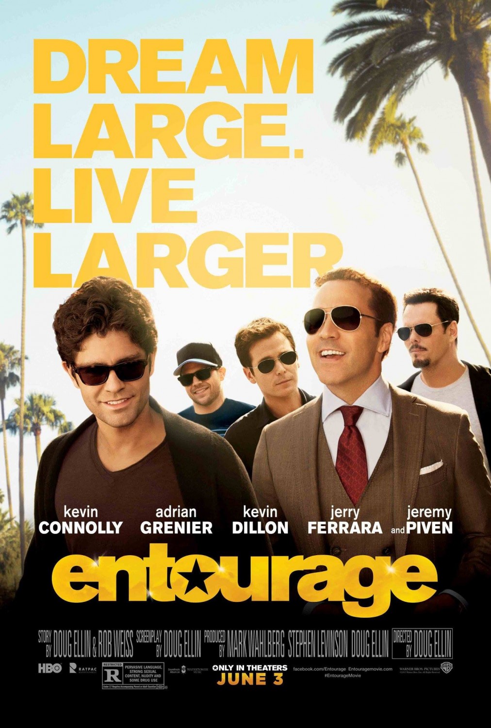 Extra Large Movie Poster Image for Entourage (#8 of 10)