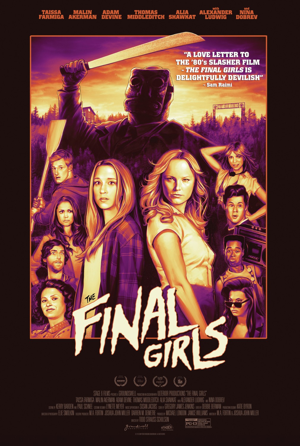 Extra Large Movie Poster Image for The Final Girls (#1 of 12)