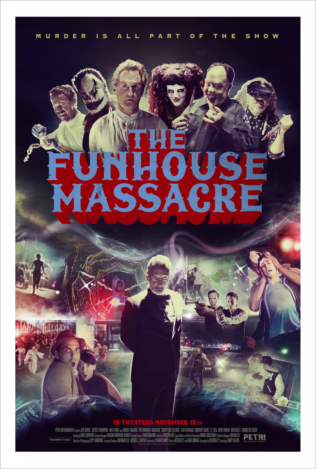 Extra Large Movie Poster Image for The Funhouse Massacre 