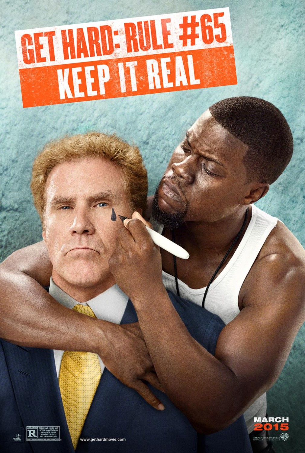 Extra Large Movie Poster Image for Get Hard (#3 of 14)