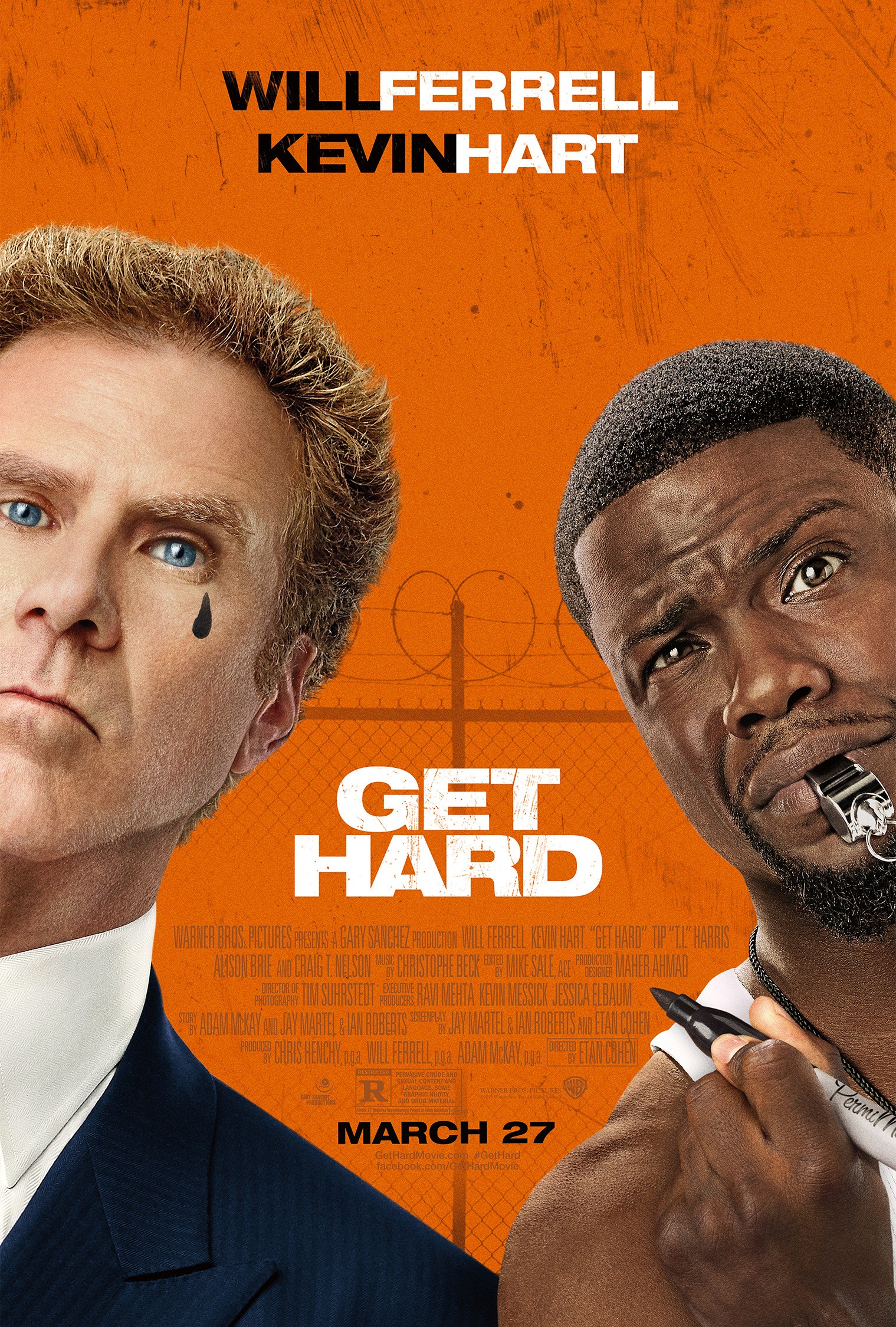 Mega Sized Movie Poster Image for Get Hard (#7 of 14)