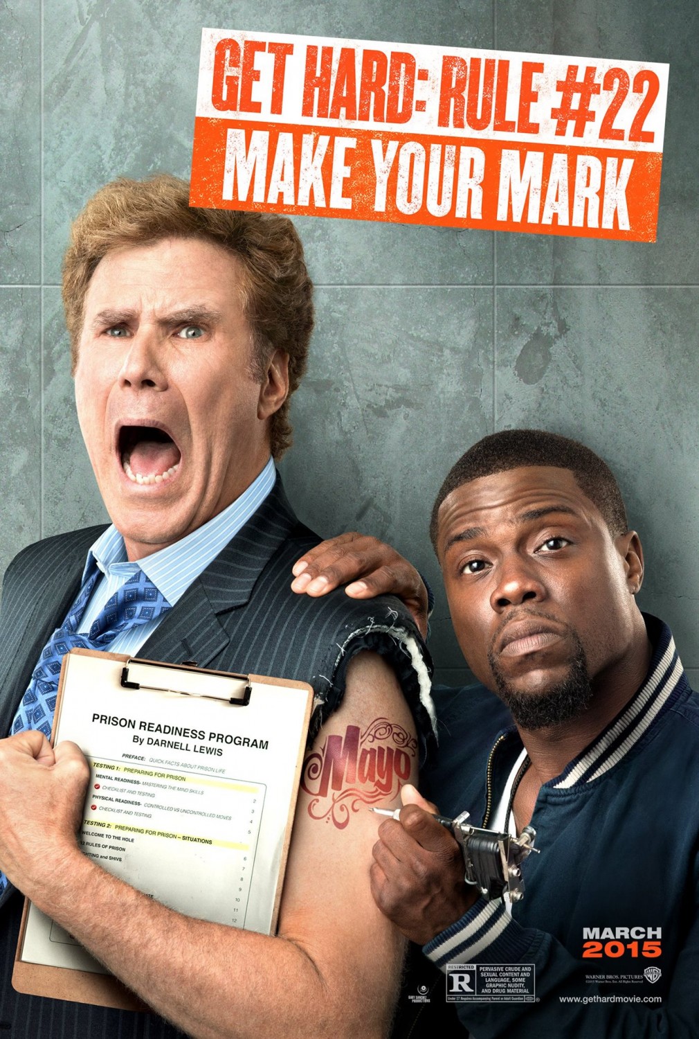 Extra Large Movie Poster Image for Get Hard (#8 of 14)