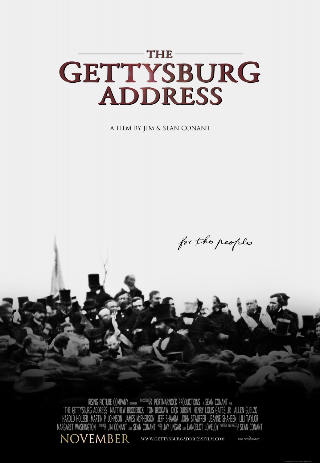 Extra Large Movie Poster Image for The Gettysburg Address (#1 of 2)