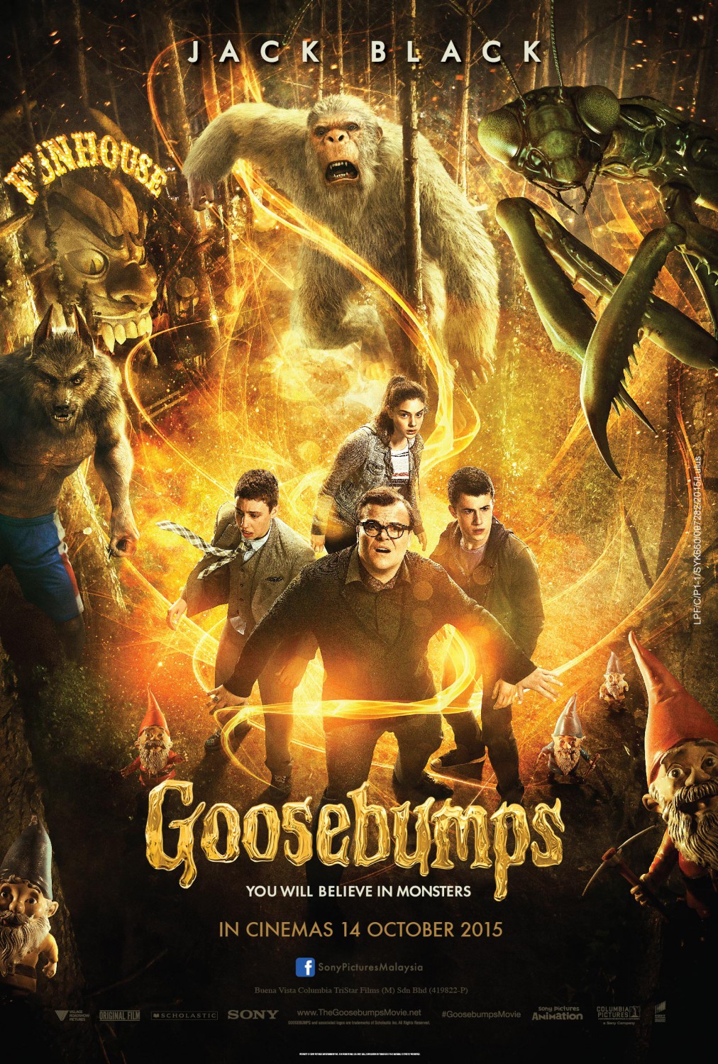 Extra Large Movie Poster Image for Goosebumps (#3 of 9)
