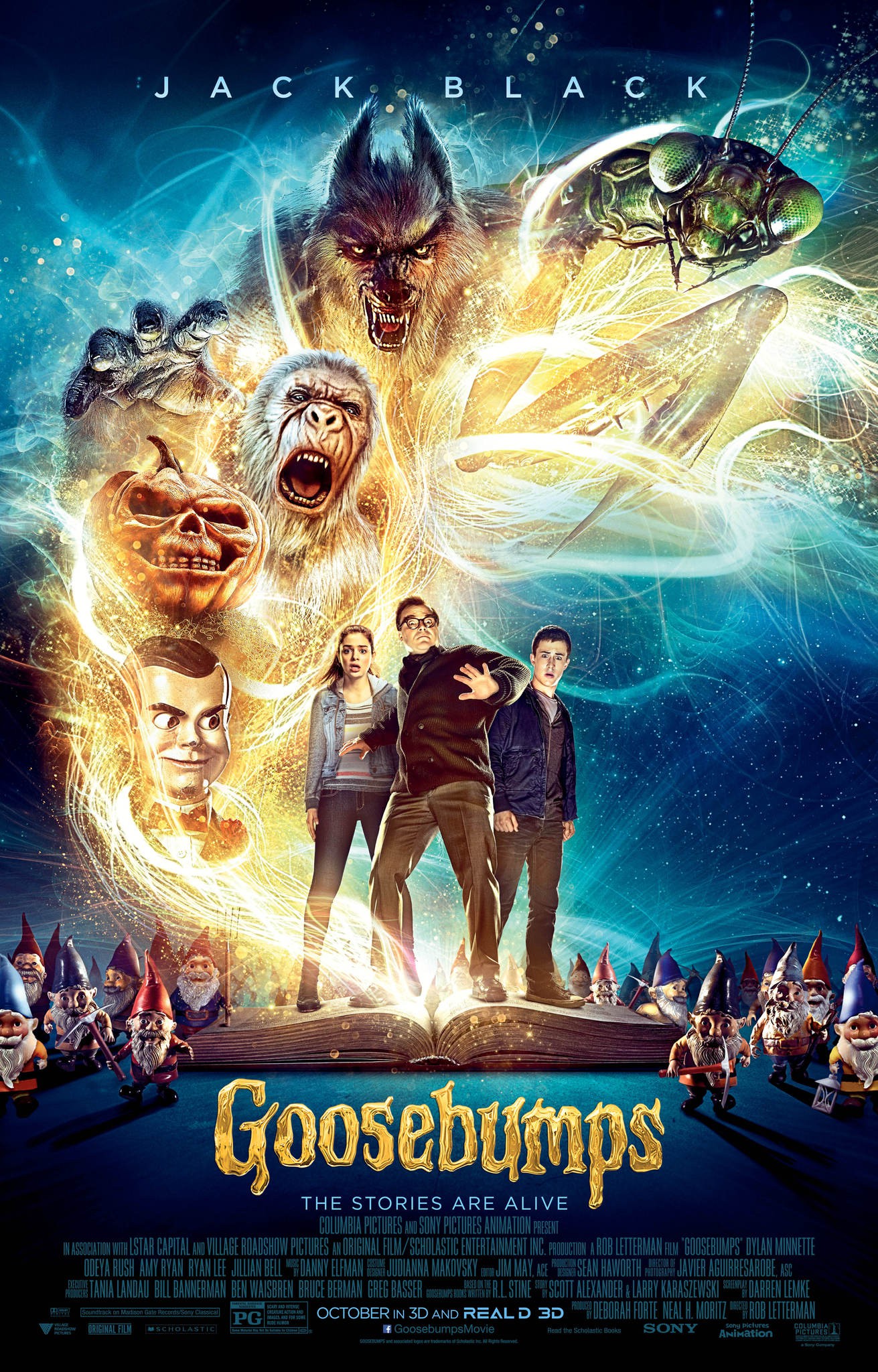 Mega Sized Movie Poster Image for Goosebumps (#1 of 9)