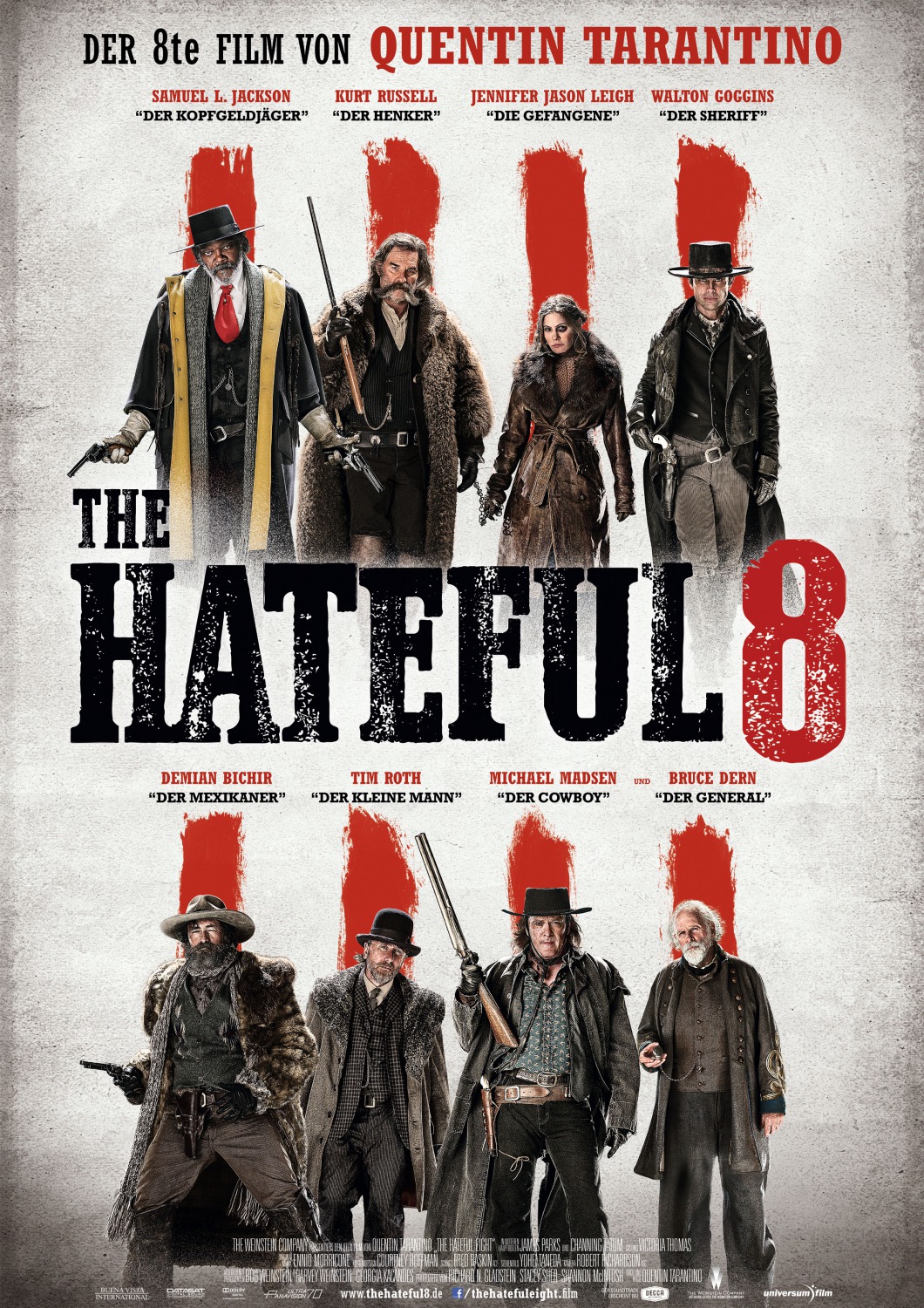 Extra Large Movie Poster Image for The Hateful Eight (#15 of 15)
