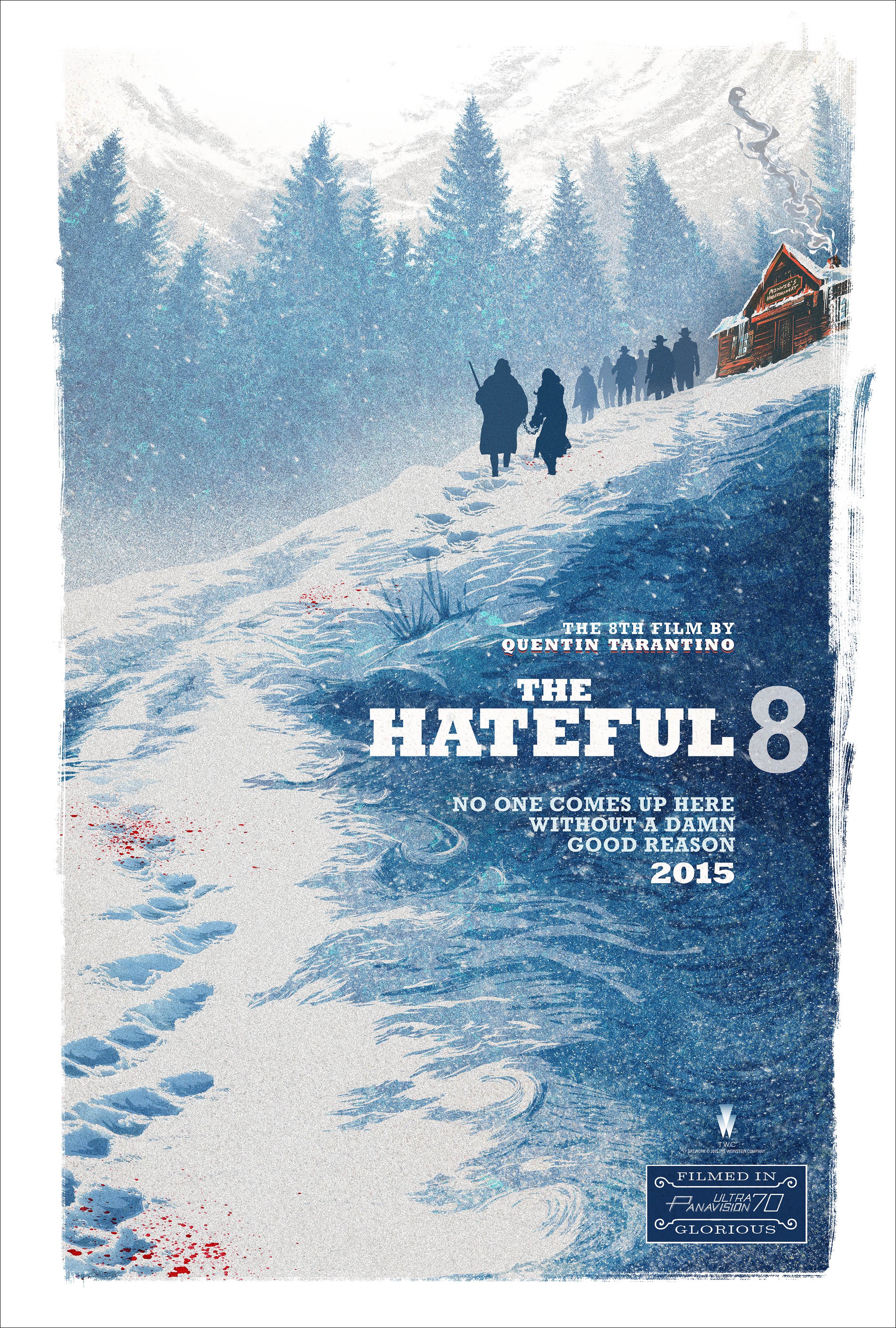 Mega Sized Movie Poster Image for The Hateful Eight (#2 of 15)
