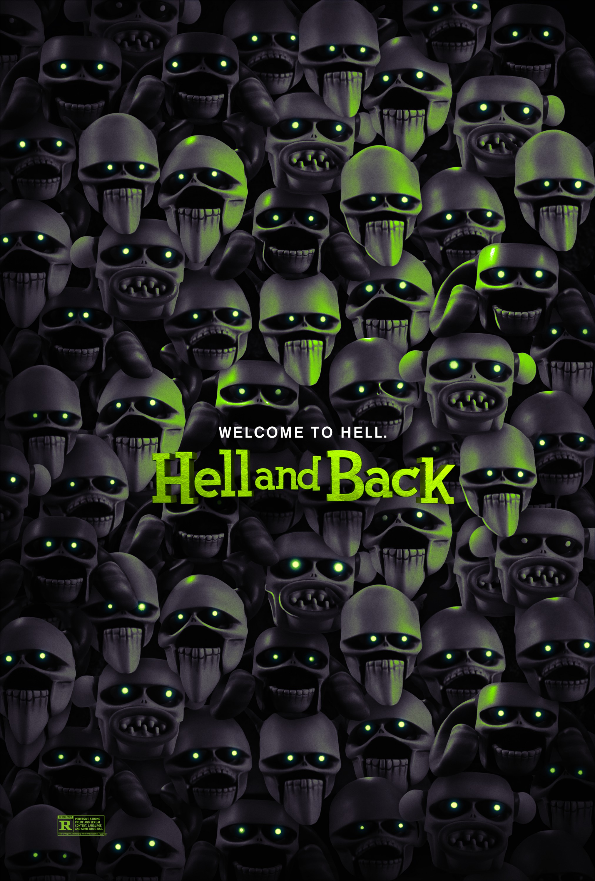 Mega Sized Movie Poster Image for Hell and Back (#1 of 9)
