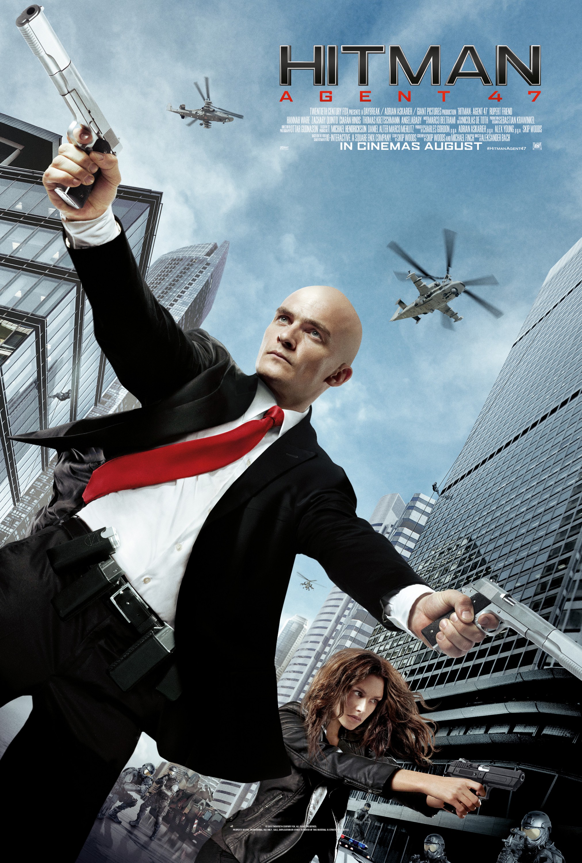 Mega Sized Movie Poster Image for Hitman: Agent 47 (#5 of 8)