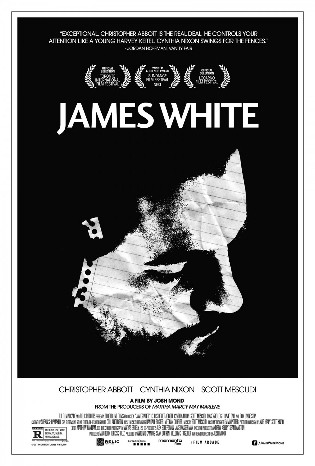 Extra Large Movie Poster Image for James White 