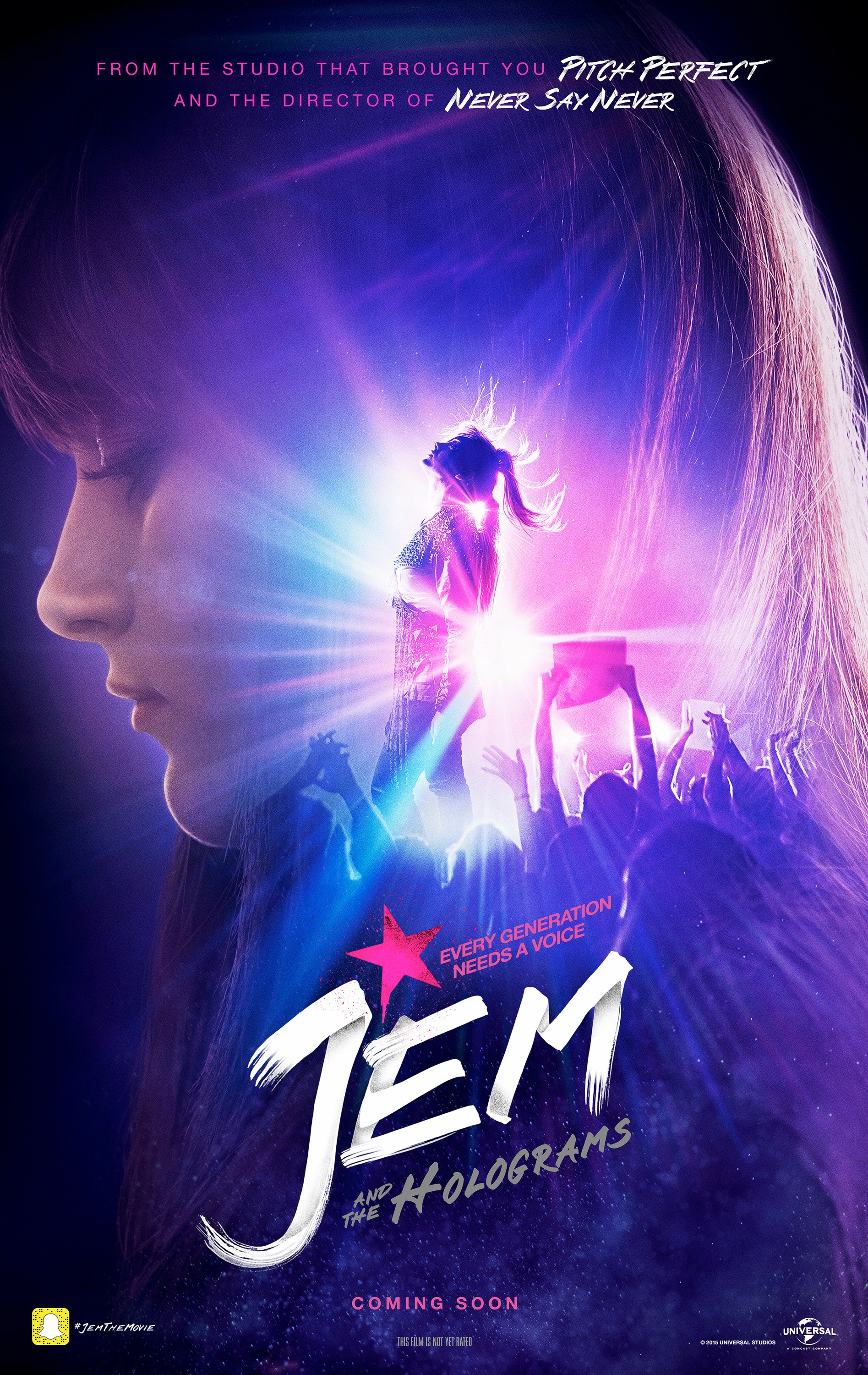 Mega Sized Movie Poster Image for Jem and the Holograms 