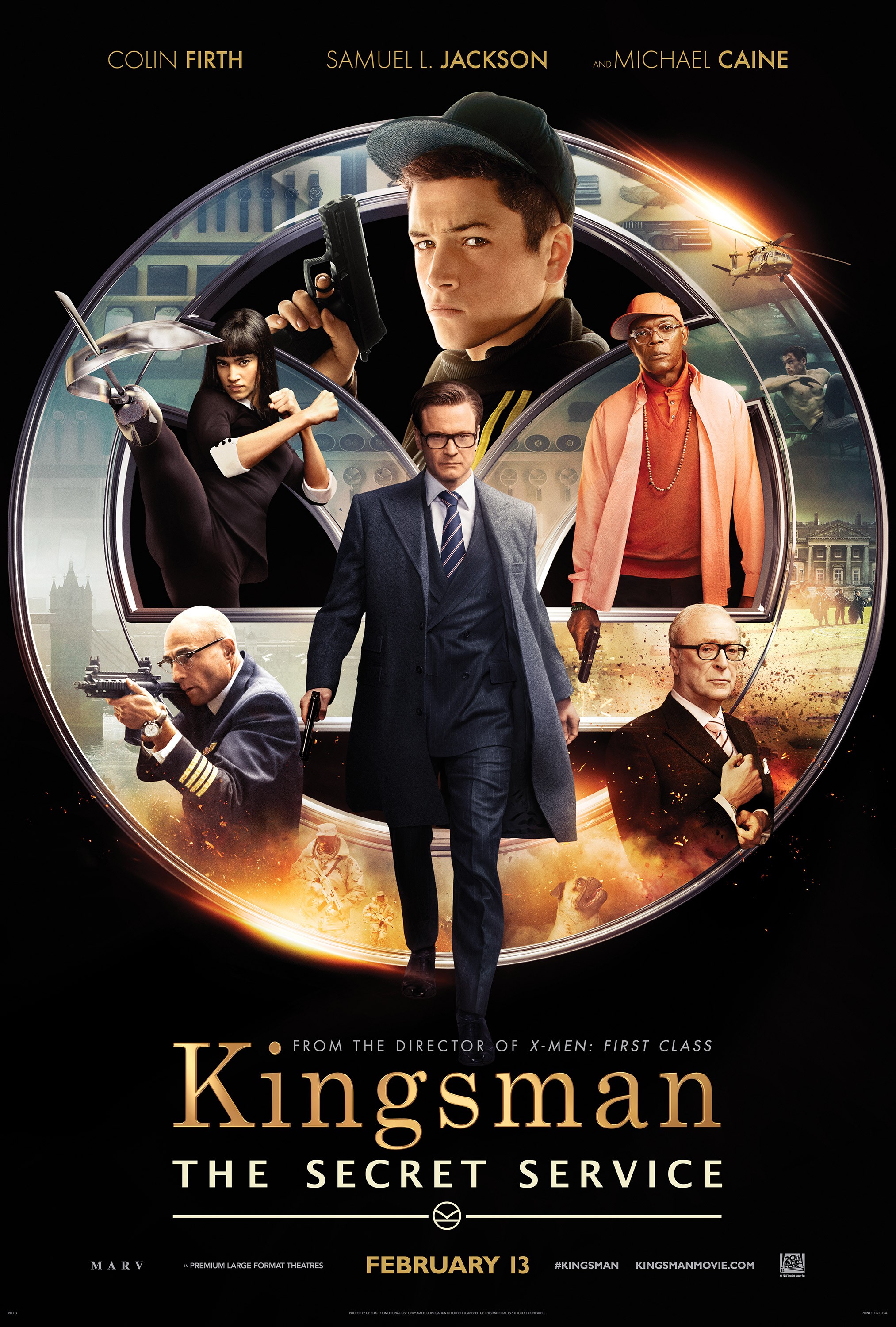 Mega Sized Movie Poster Image for Kingsman: The Secret Service (#7 of 9)