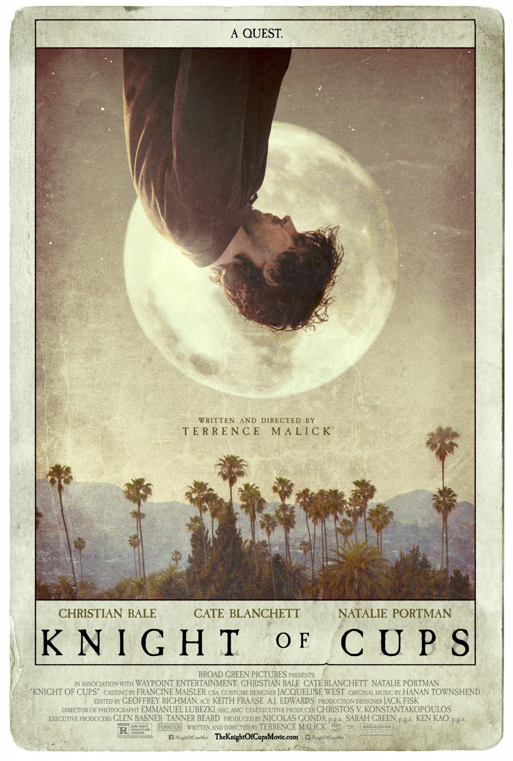 Extra Large Movie Poster Image for Knight of Cups (#3 of 3)
