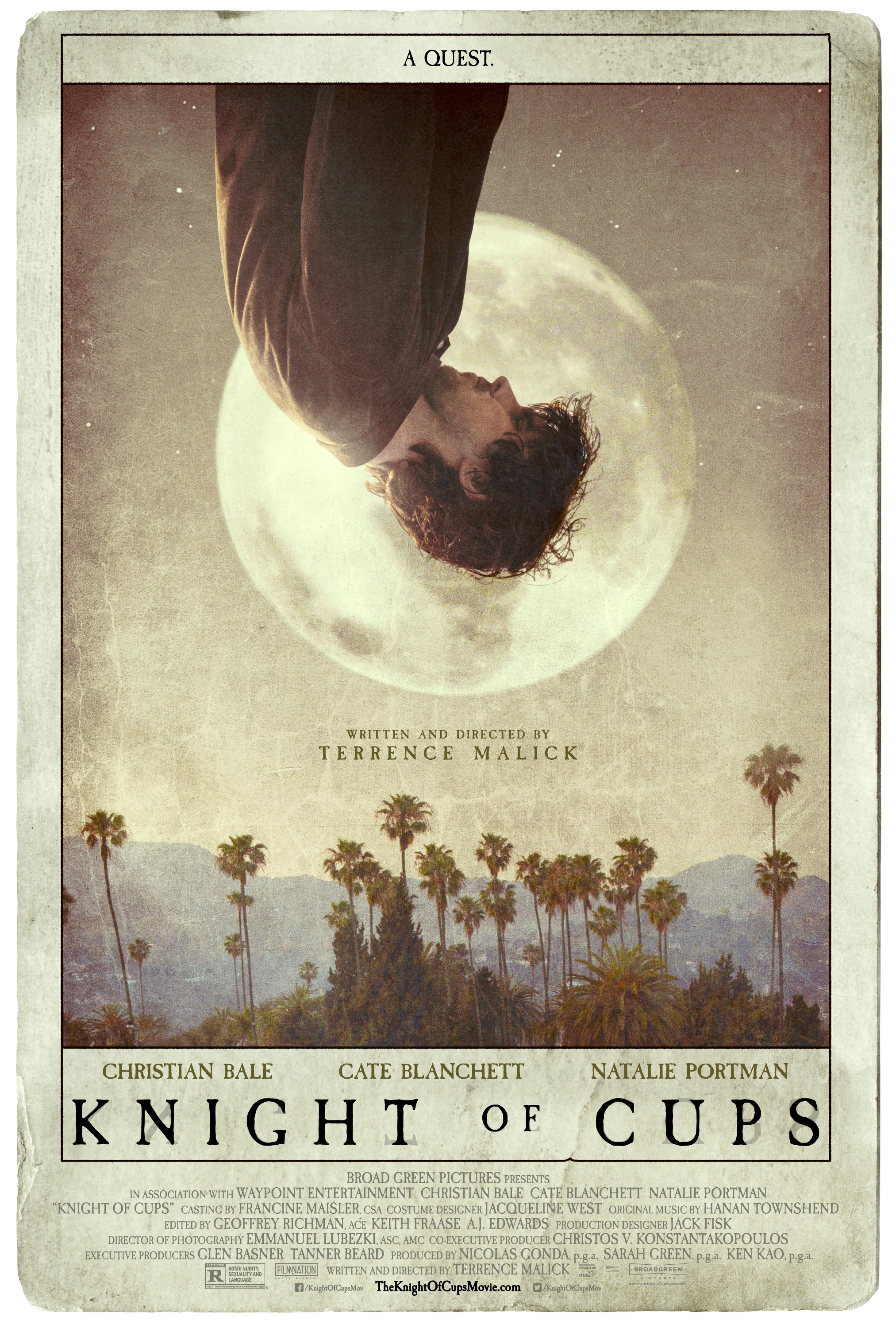 Mega Sized Movie Poster Image for Knight of Cups (#3 of 3)