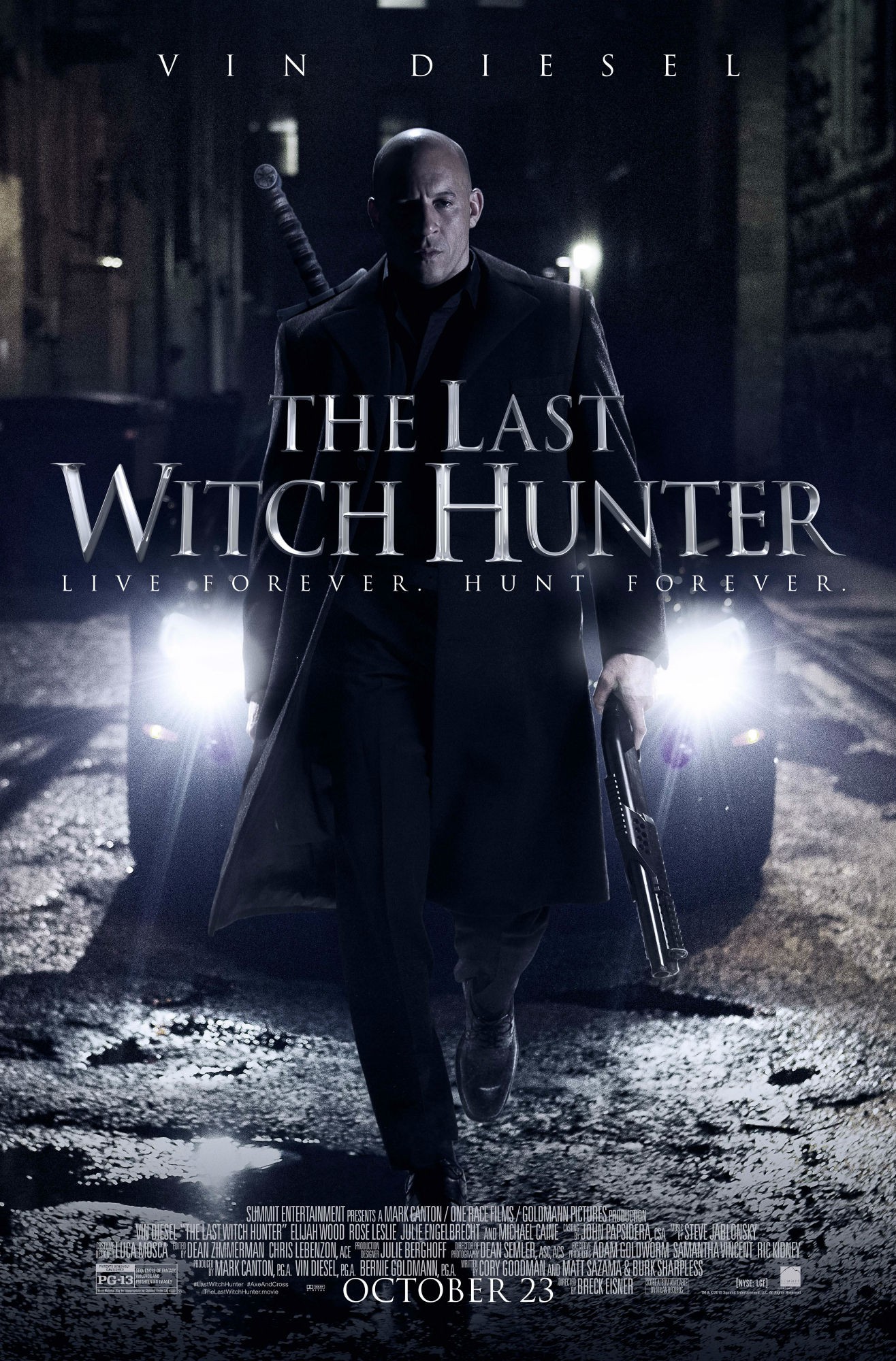 Mega Sized Movie Poster Image for The Last Witch Hunter (#10 of 17)