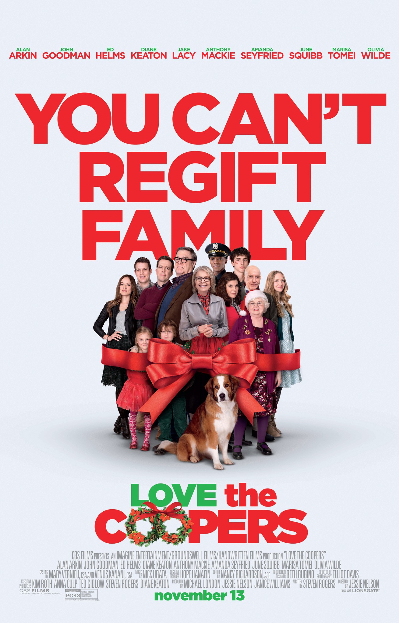 Mega Sized Movie Poster Image for Love the Coopers (#2 of 6)