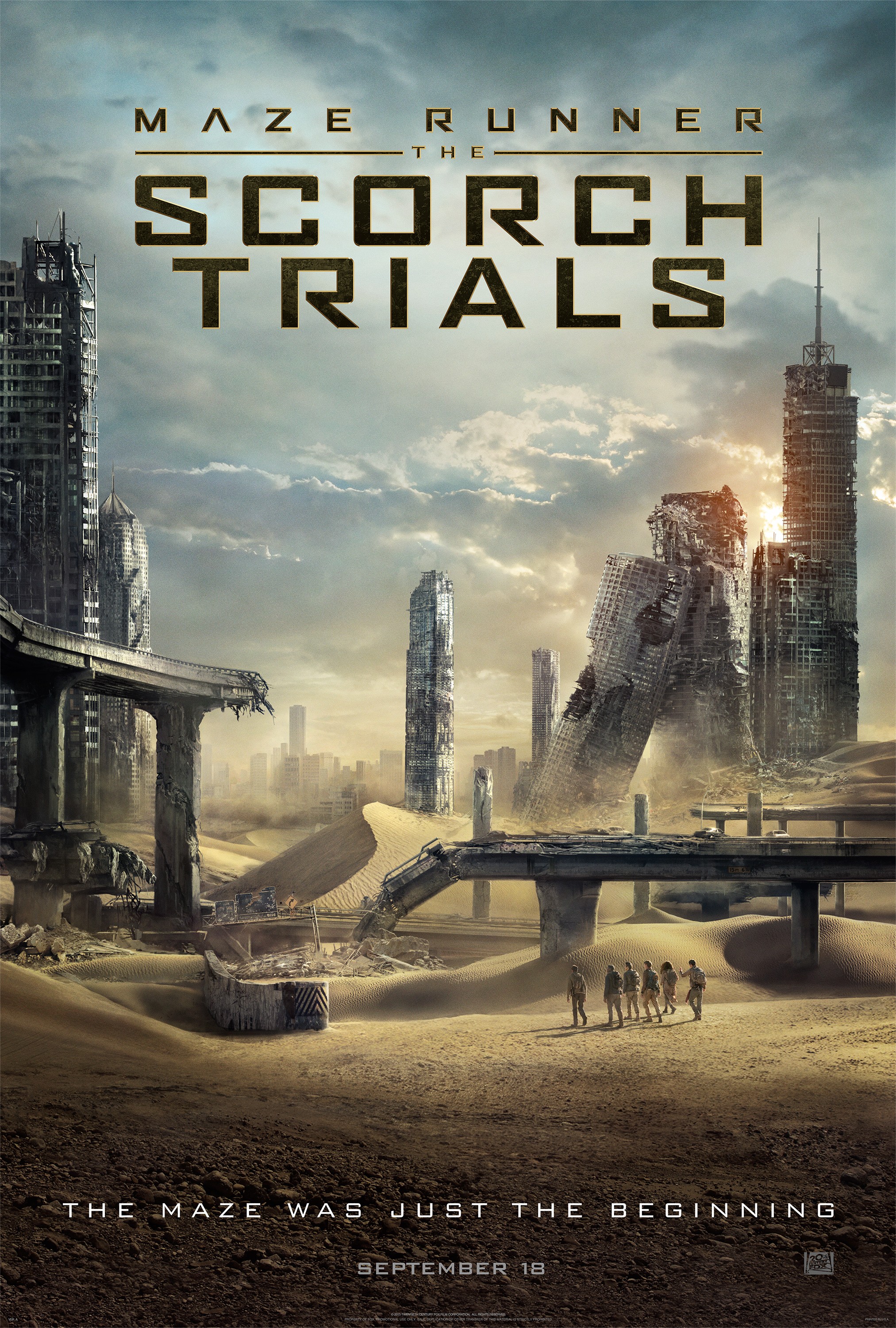 Mega Sized Movie Poster Image for Maze Runner: The Scorch Trials (#1 of 19)
