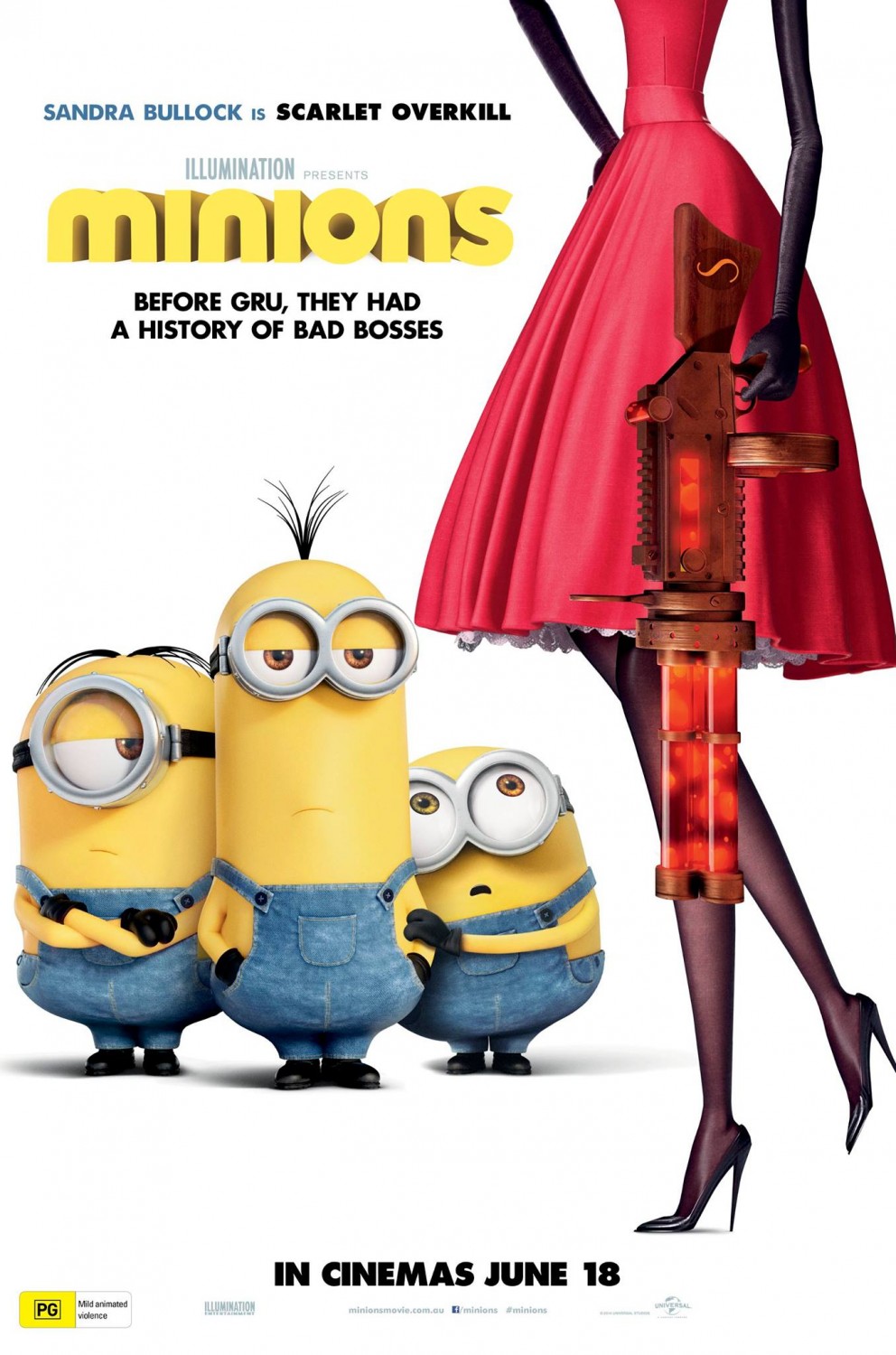 Extra Large Movie Poster Image for Minions (#3 of 19)