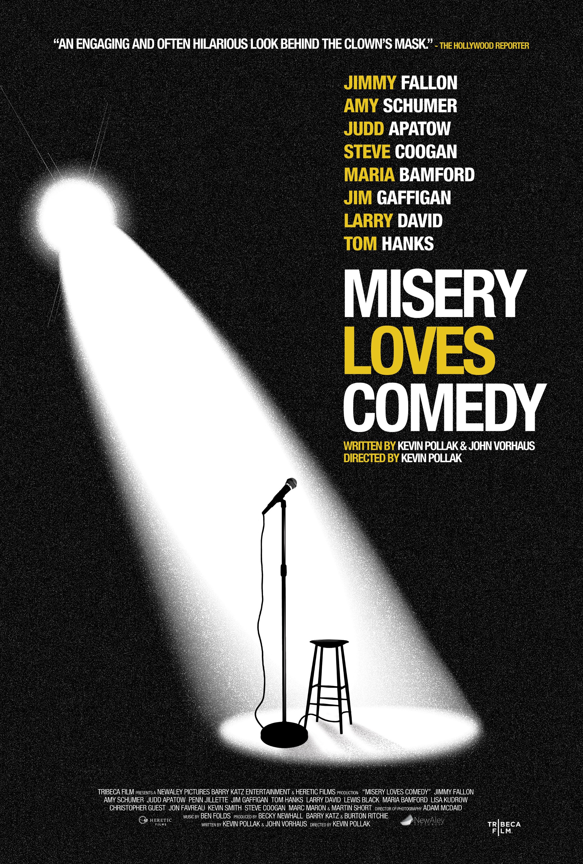 Mega Sized Movie Poster Image for Misery Loves Comedy 