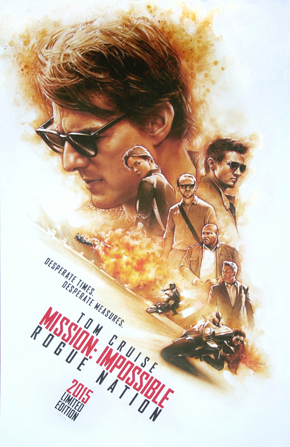 Extra Large Movie Poster Image for Mission: Impossible - Rogue Nation (#15 of 15)