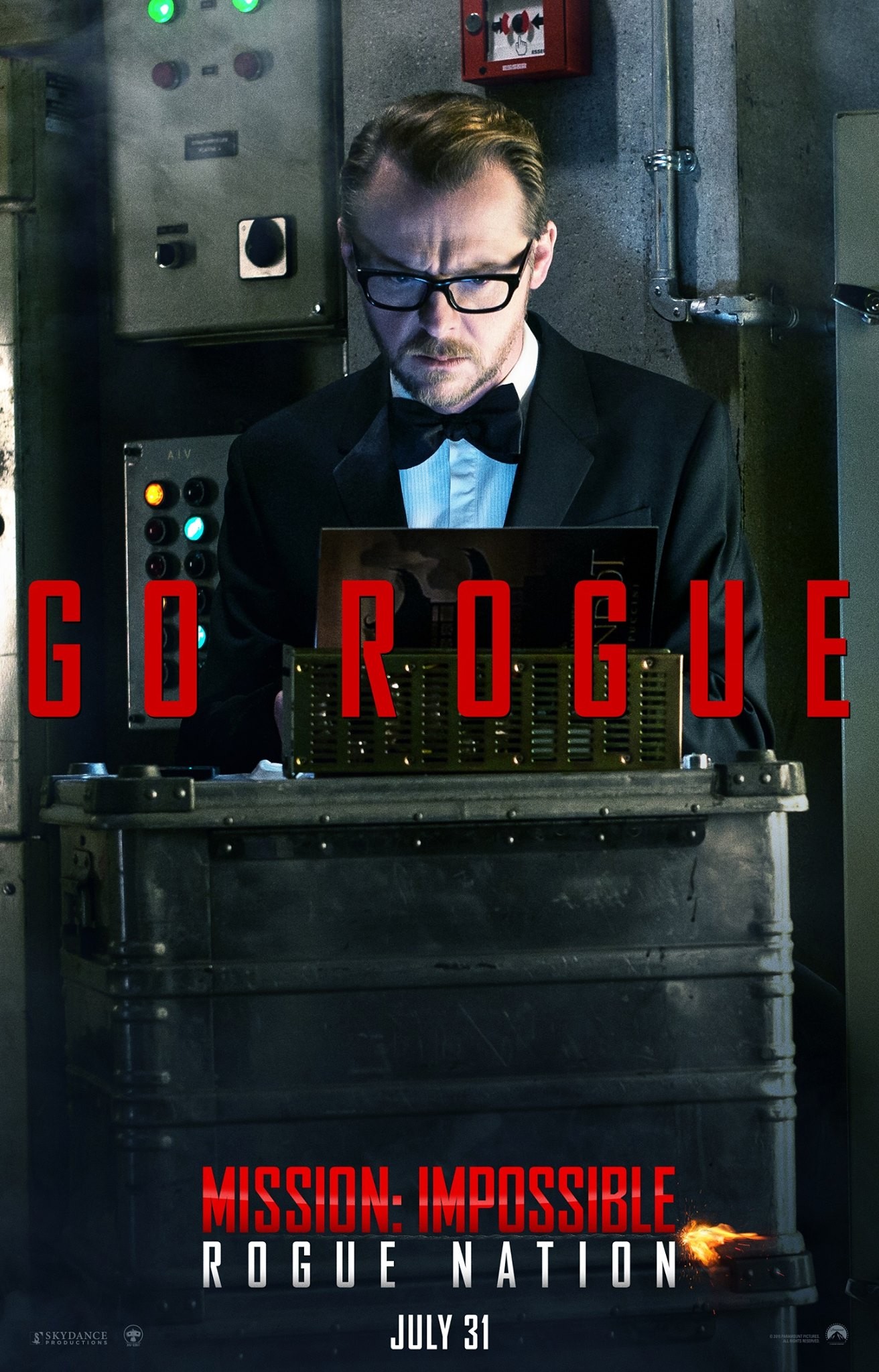 Mega Sized Movie Poster Image for Mission: Impossible - Rogue Nation (#8 of 15)