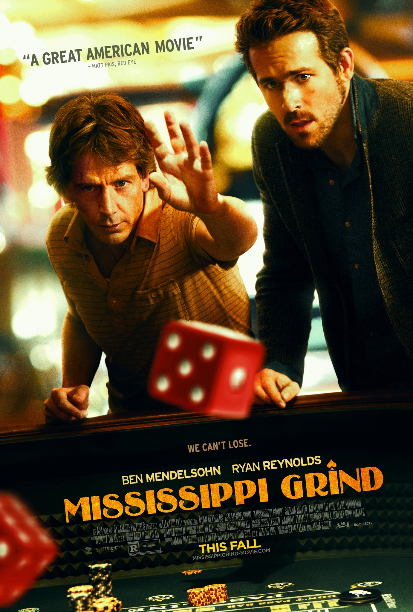 Mega Sized Movie Poster Image for Mississippi Grind 