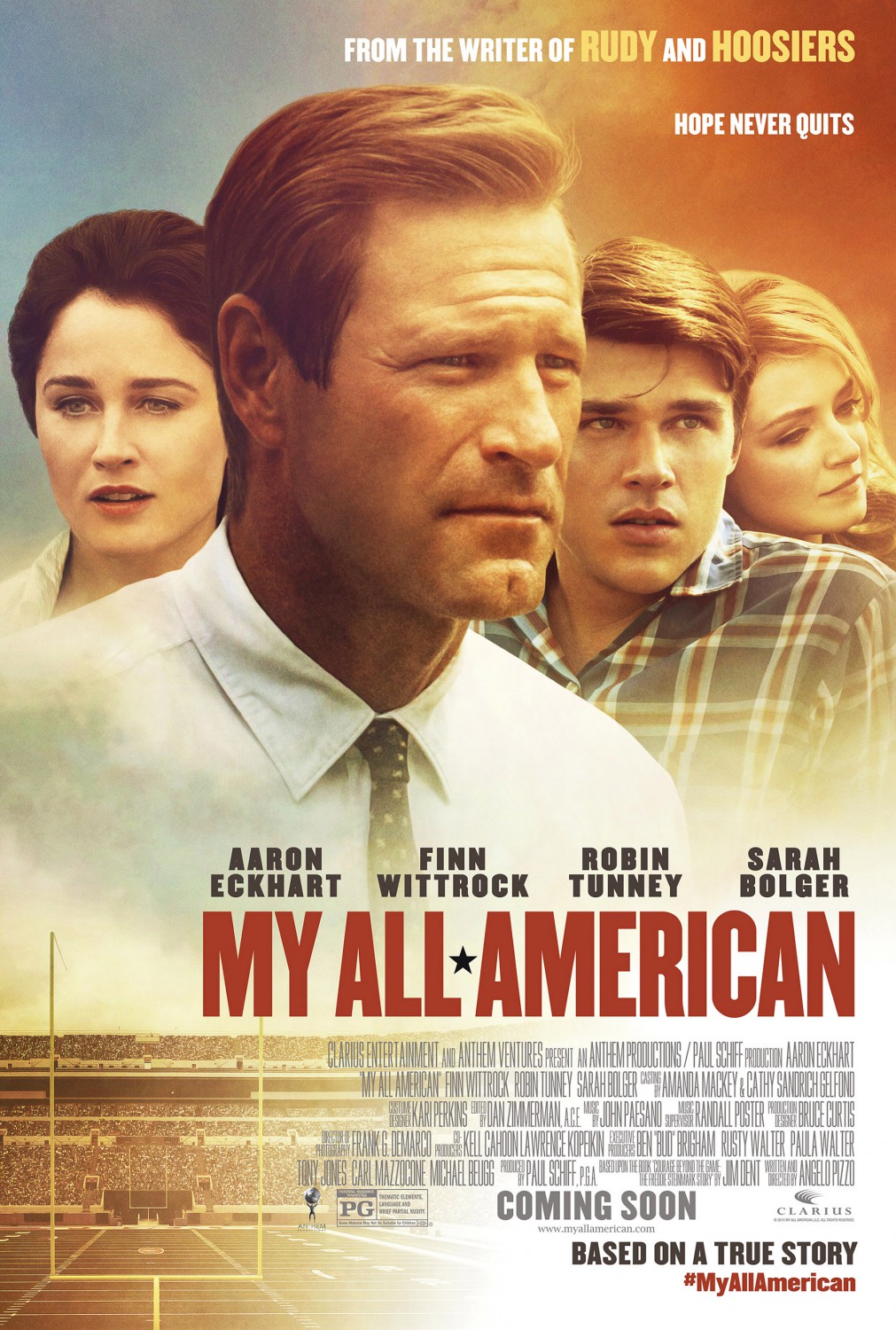 Extra Large Movie Poster Image for My All American 