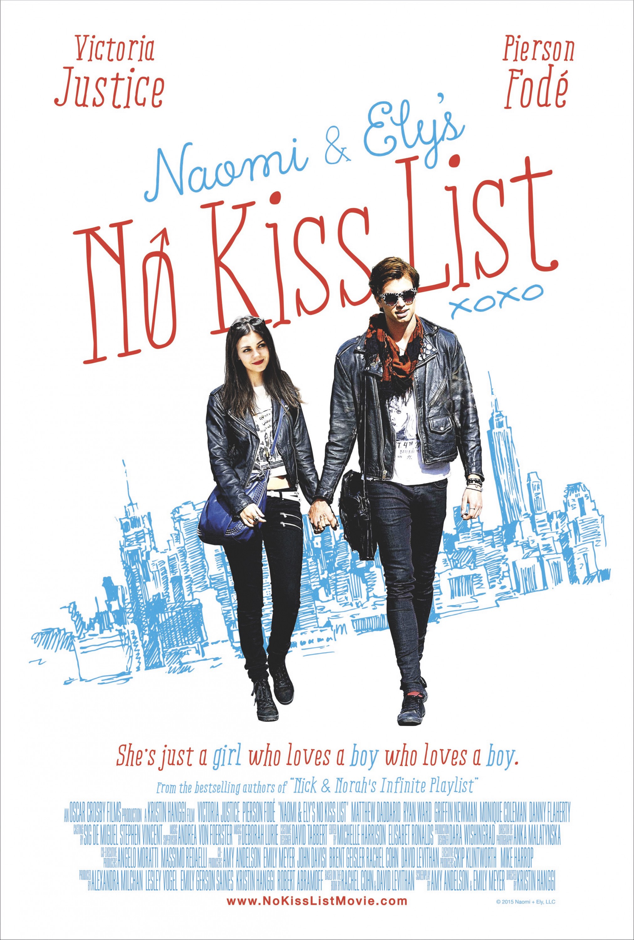 Mega Sized Movie Poster Image for Naomi and Ely's No Kiss List 