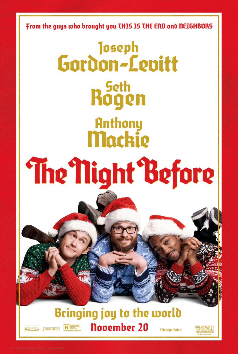 Extra Large Movie Poster Image for The Night Before (#3 of 3)