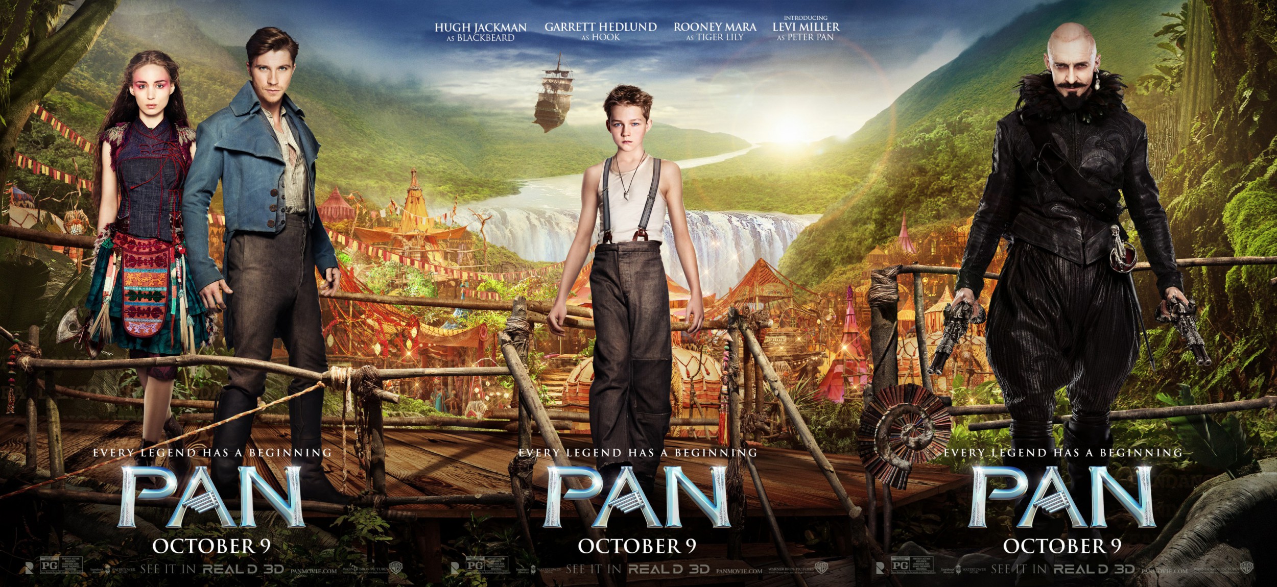 Mega Sized Movie Poster Image for Pan (#16 of 18)