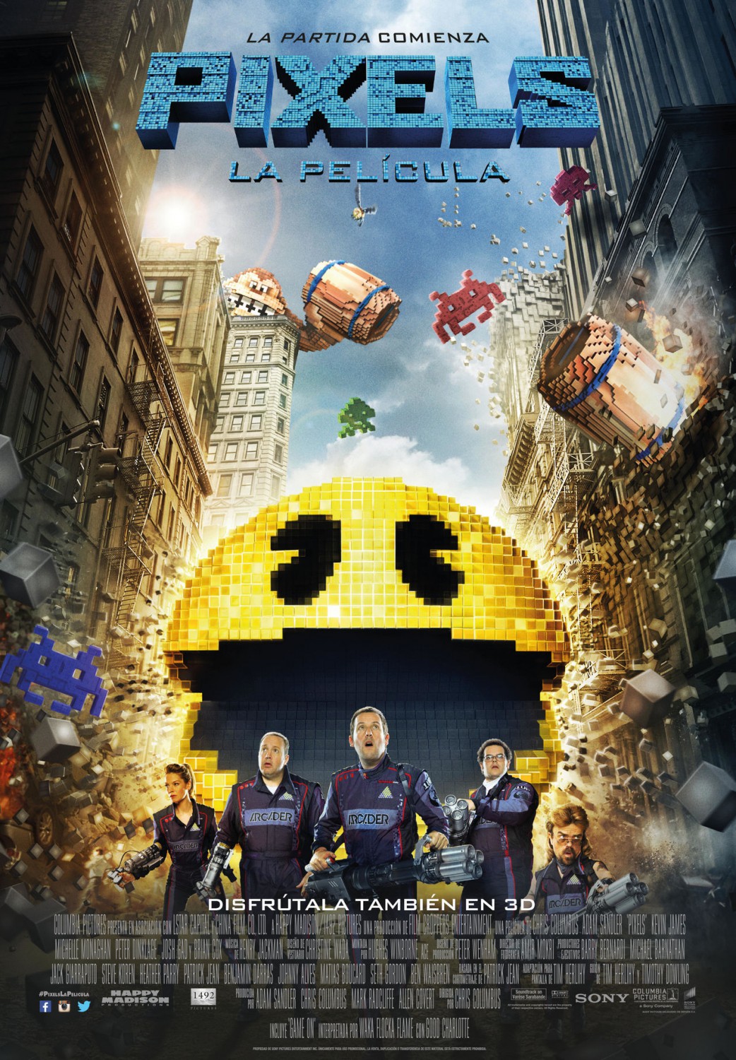 Extra Large Movie Poster Image for Pixels (#8 of 10)