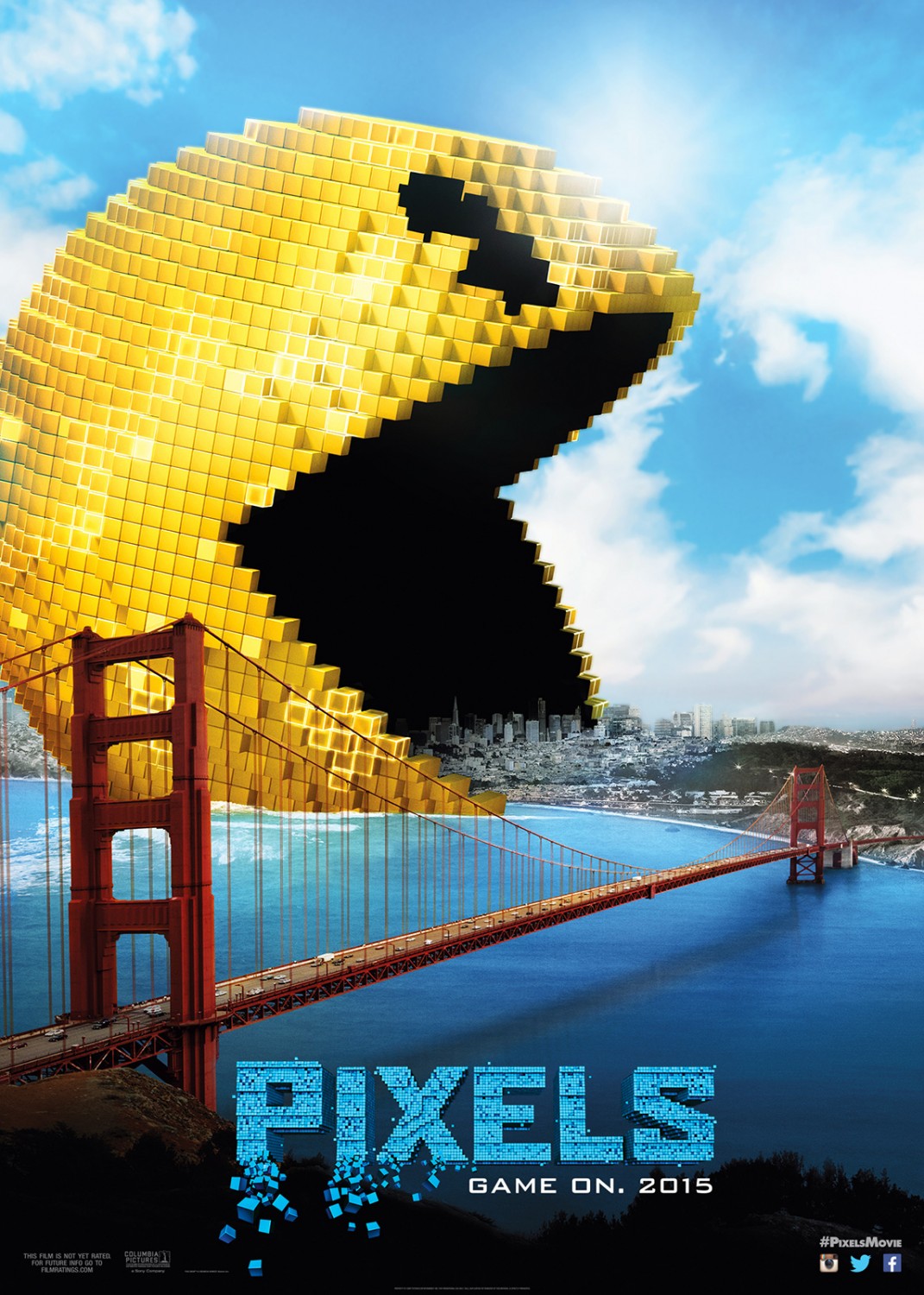 Extra Large Movie Poster Image for Pixels (#1 of 10)