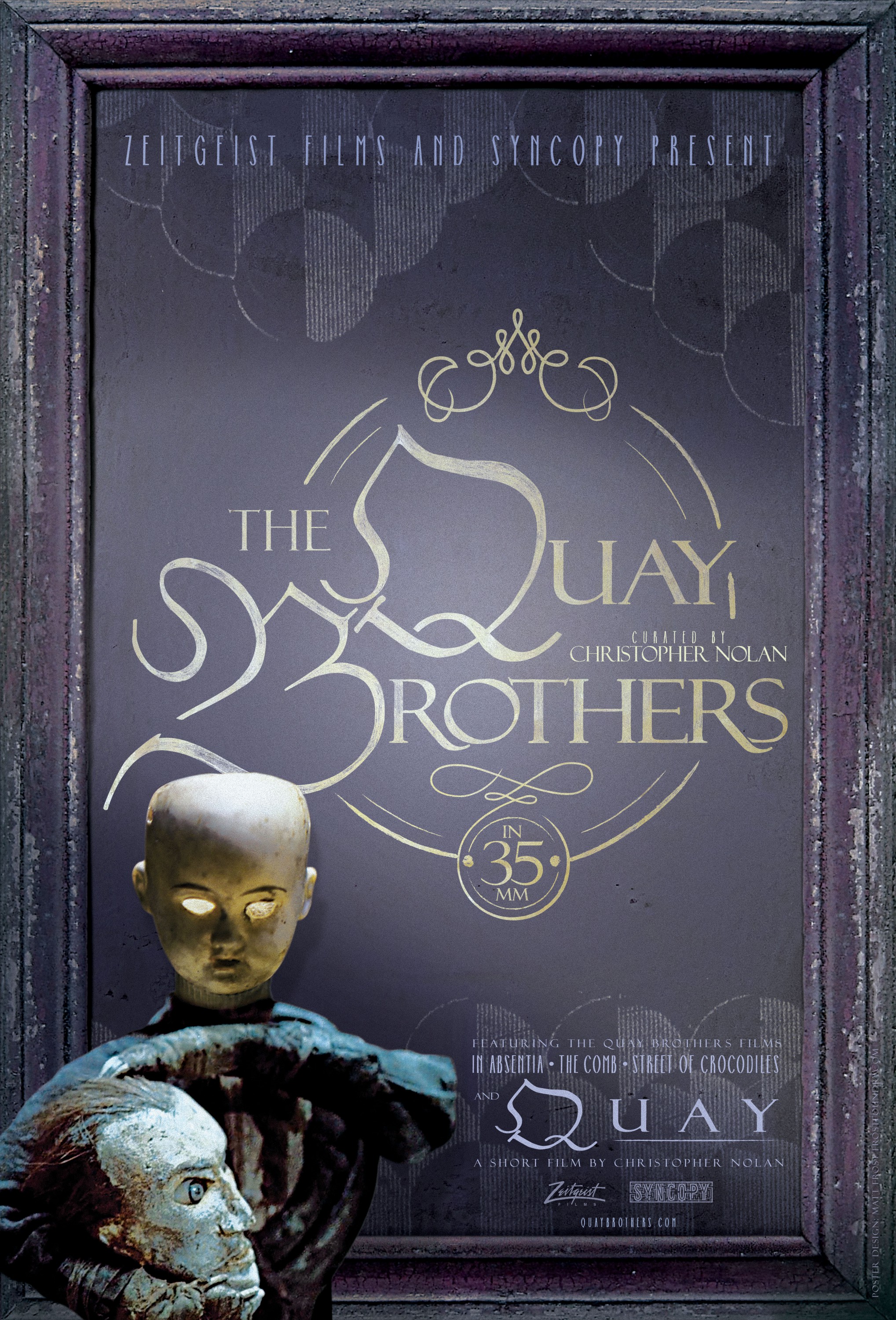 Mega Sized Movie Poster Image for The Quay Brothers in 35mm 