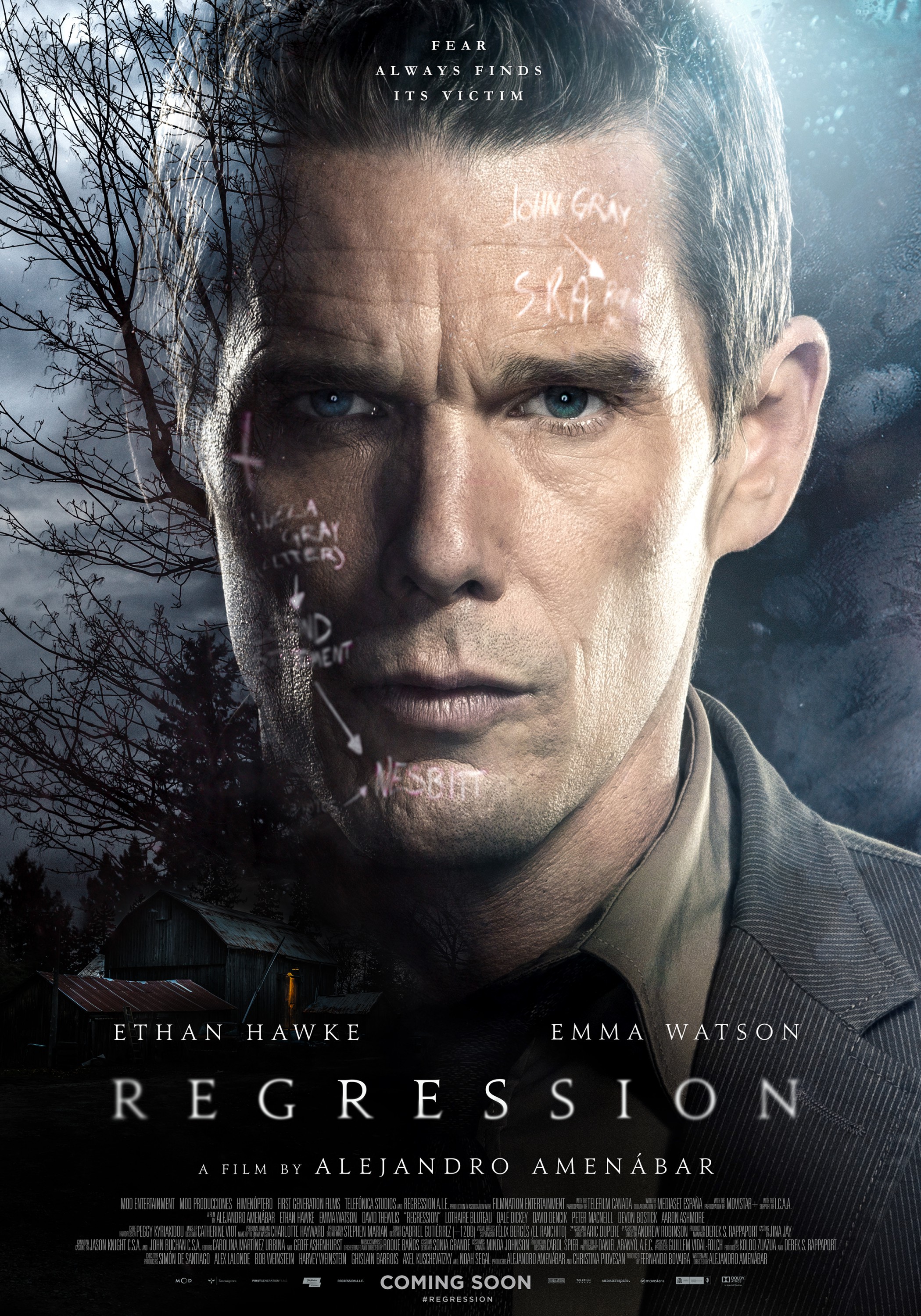 Mega Sized Movie Poster Image for Regression (#9 of 12)