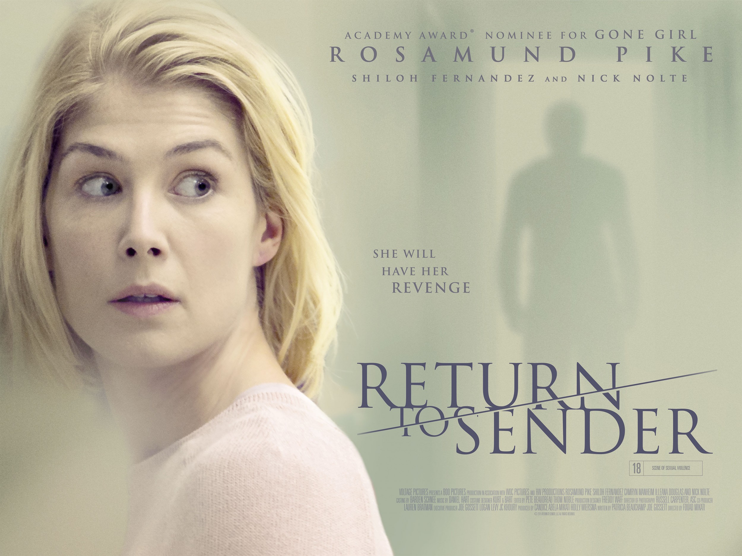 Mega Sized Movie Poster Image for Return to Sender (#1 of 3)