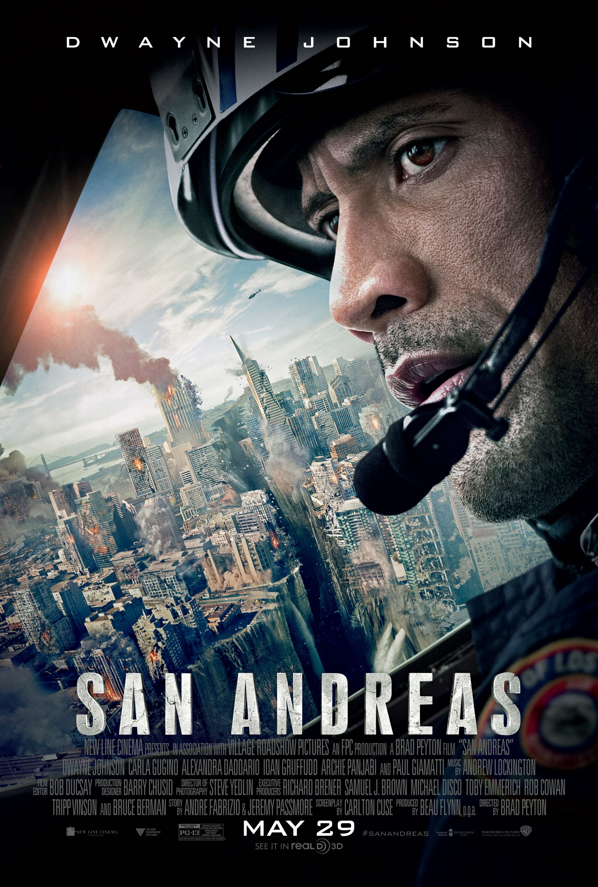 Mega Sized Movie Poster Image for San Andreas (#4 of 4)