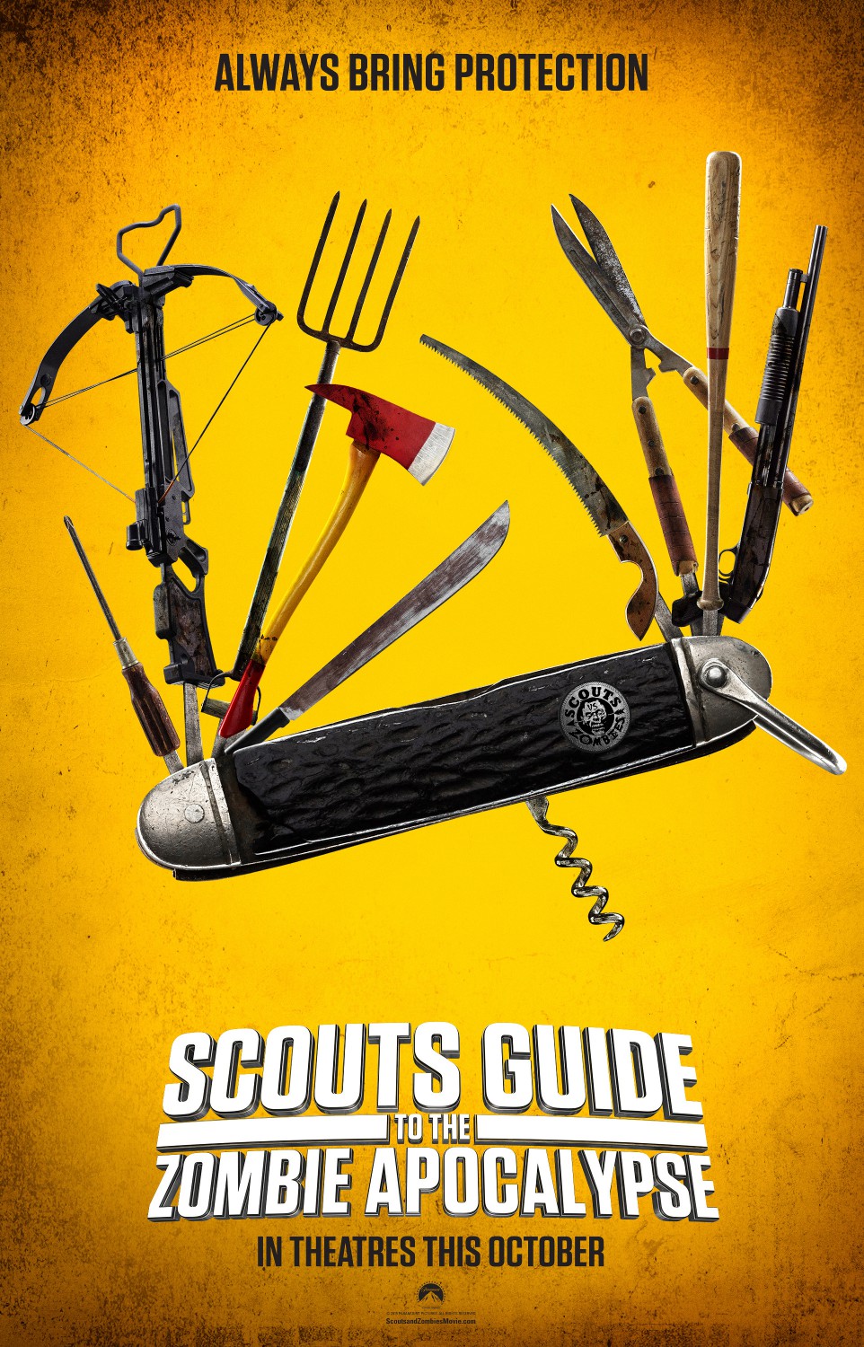 Extra Large Movie Poster Image for Scouts Guide to the Zombie Apocalypse (#1 of 3)