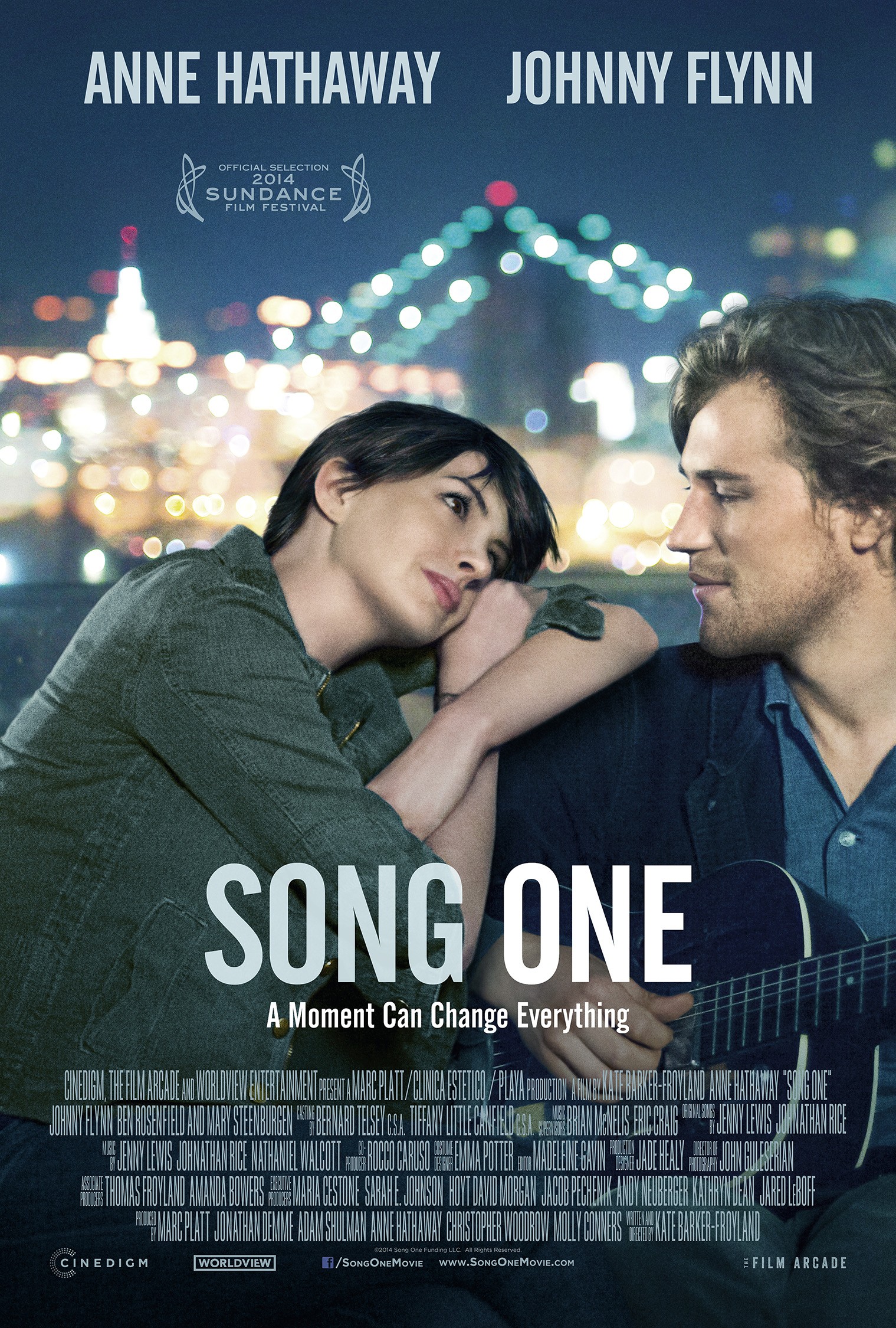 Mega Sized Movie Poster Image for Song One (#1 of 2)